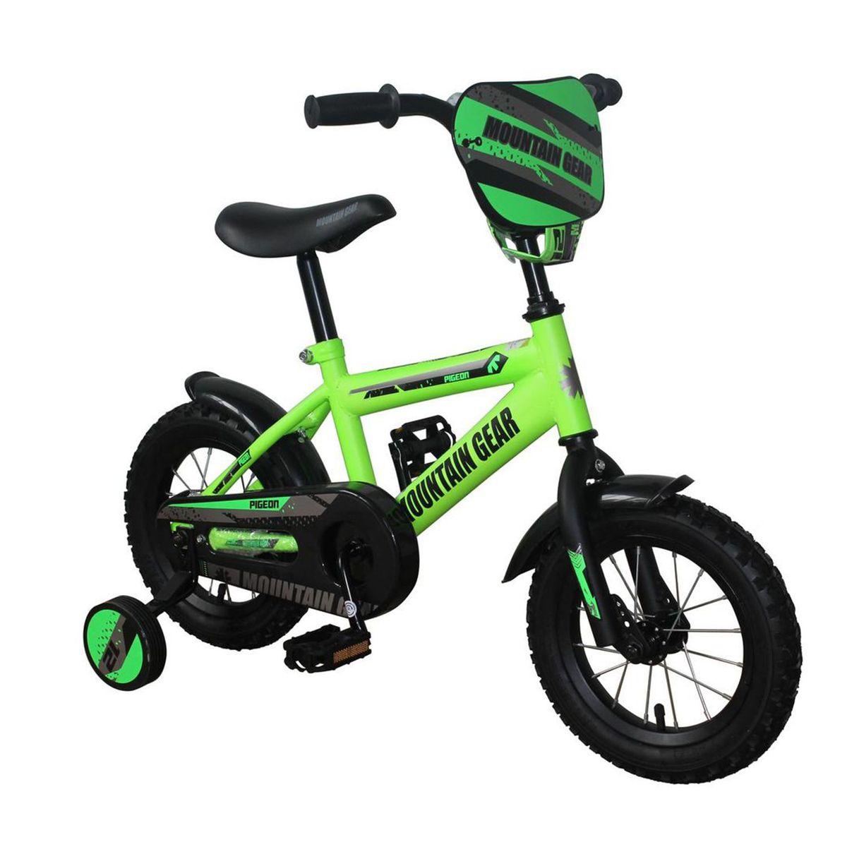 MOUNTAIN GEAR - Bicicleta Infantil Aro 12 Pigeon Verde