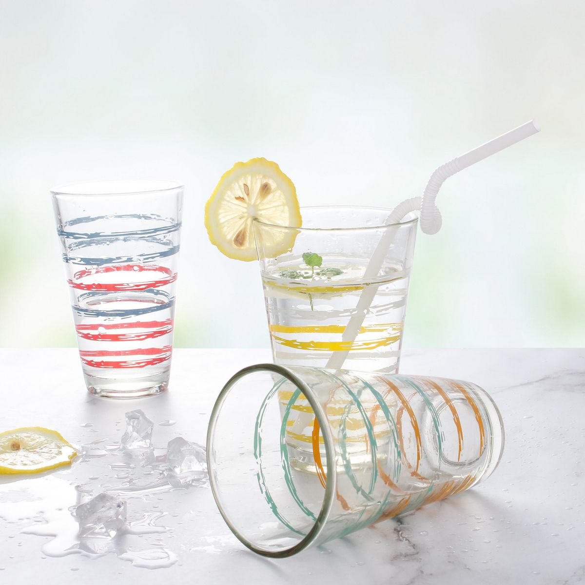 CASA BONITA - Vaso Diseño Surtido 312ml