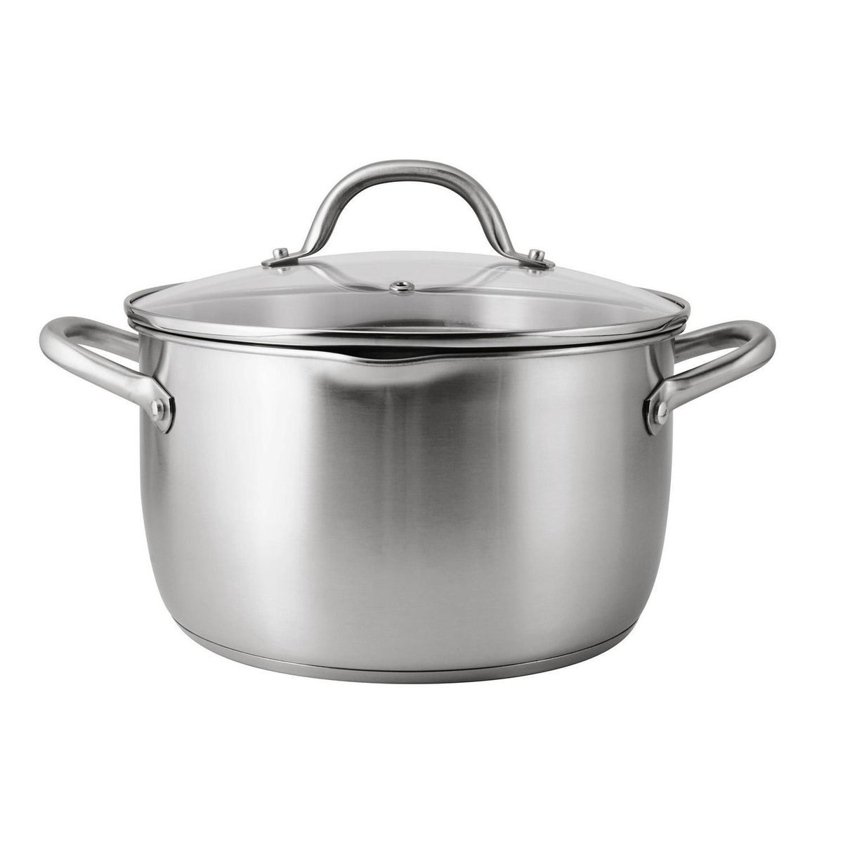 JUST HOME COLLECTION - Juego de Ollas Acero Inoxidable 5 Piezas