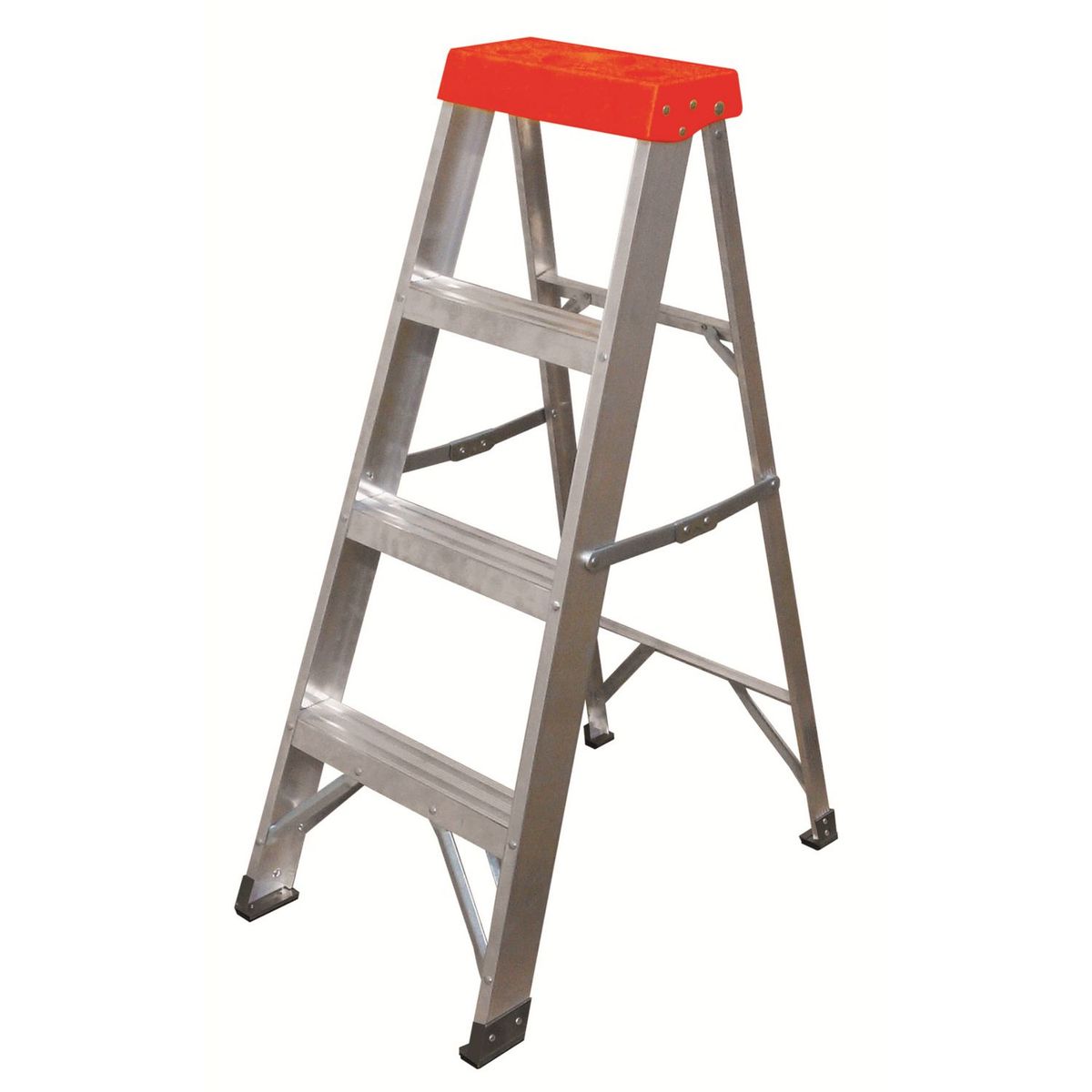 REDLINE - Escalera de tijera de Aluminio 3 pasos