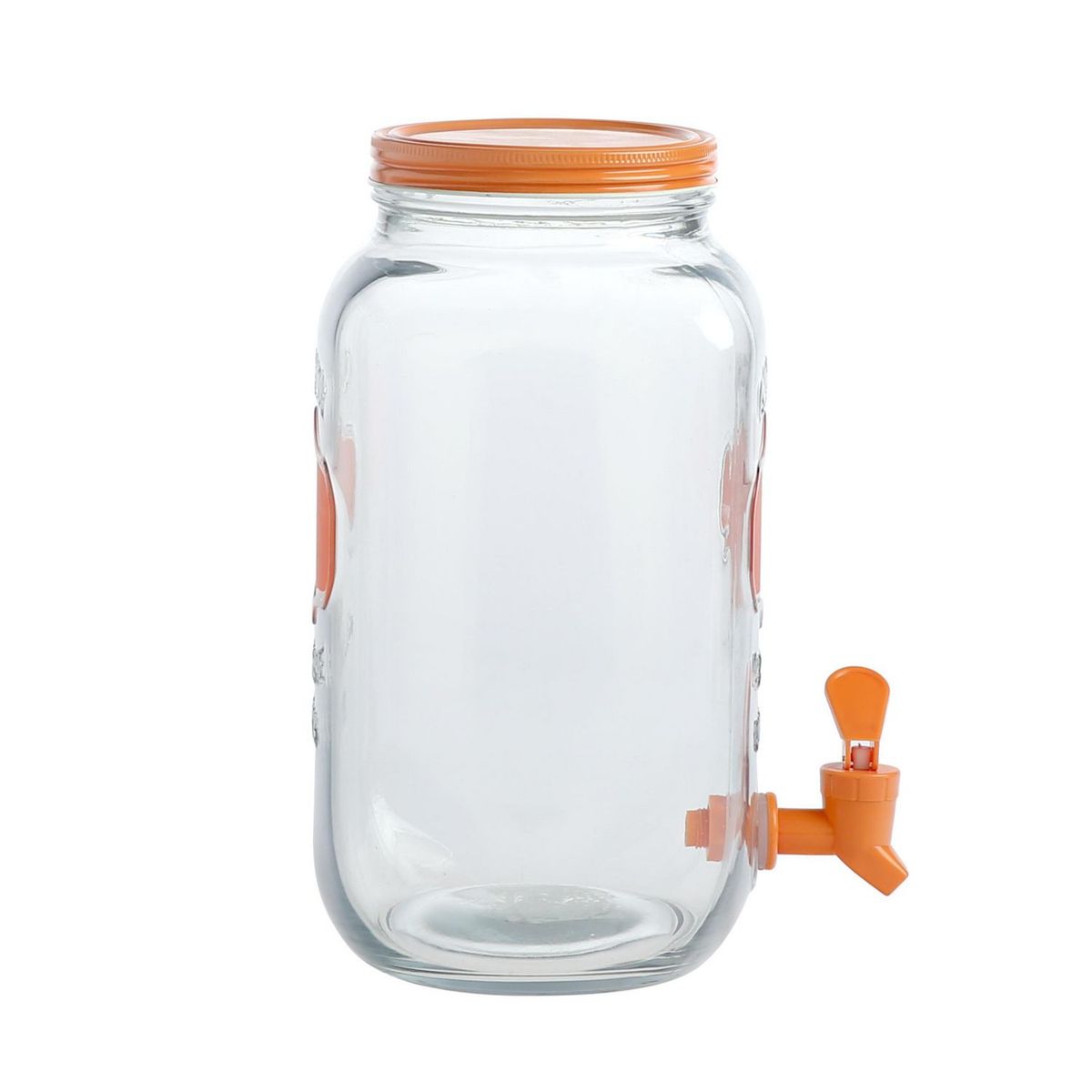 JUST HOME COLLECTION - Dispensador Naranja 3.3 Litros