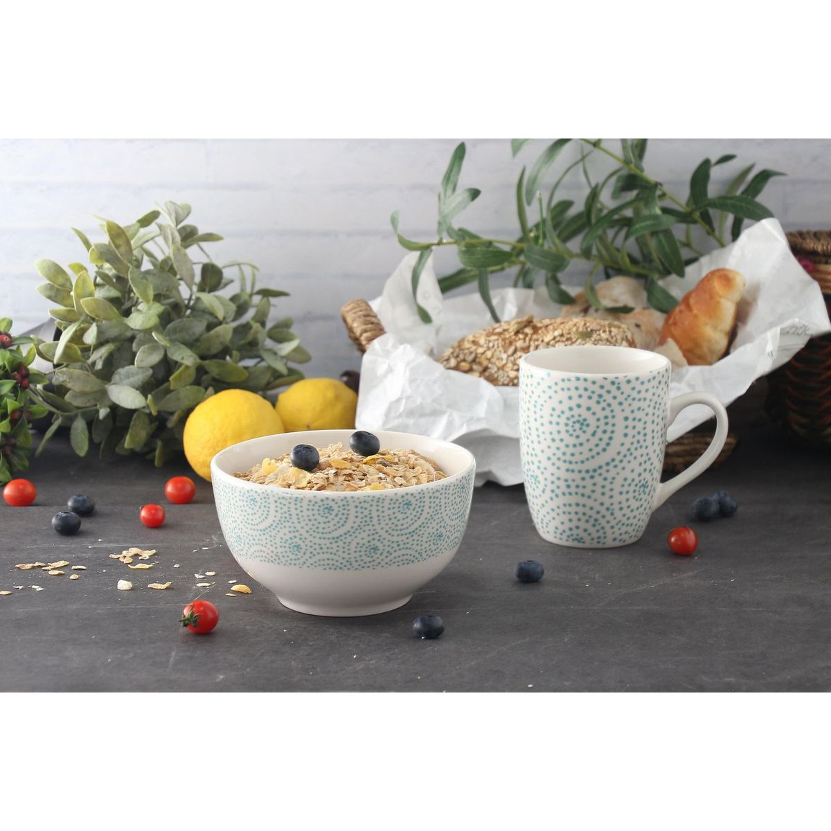 JUST HOME COLLECTION - Bowl Ceramica Costa Sol 14.5cm