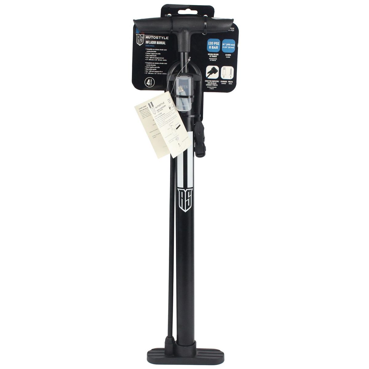 AUTOSTYLE - Inflador de Neumáticos Manual