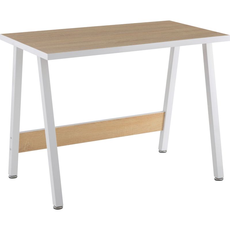 JUST HOME COLLECTION - Escritorio Blanco Roble Melamina Pepe
