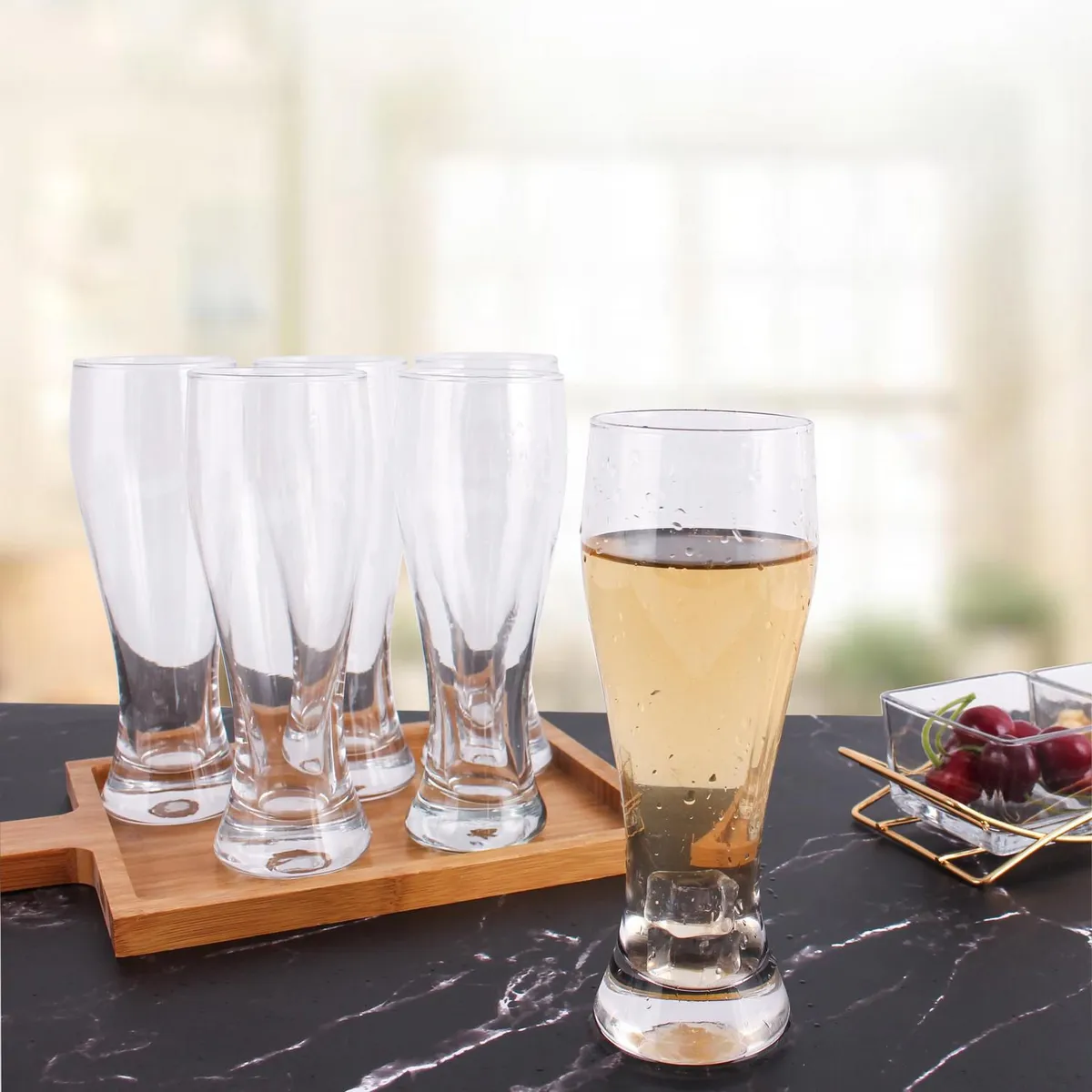 JUST HOME COLLECTION - Set x 6 Vasos Cerveceros 398 ml