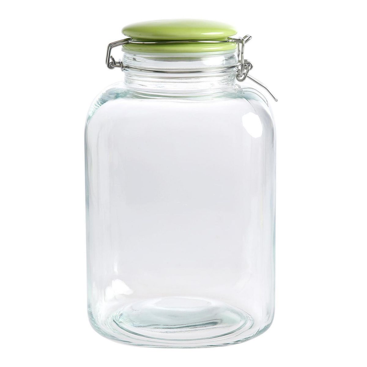 JUST HOME COLLECTION - Frasco De Vidrio 4.1L C/Tp Cer Verde