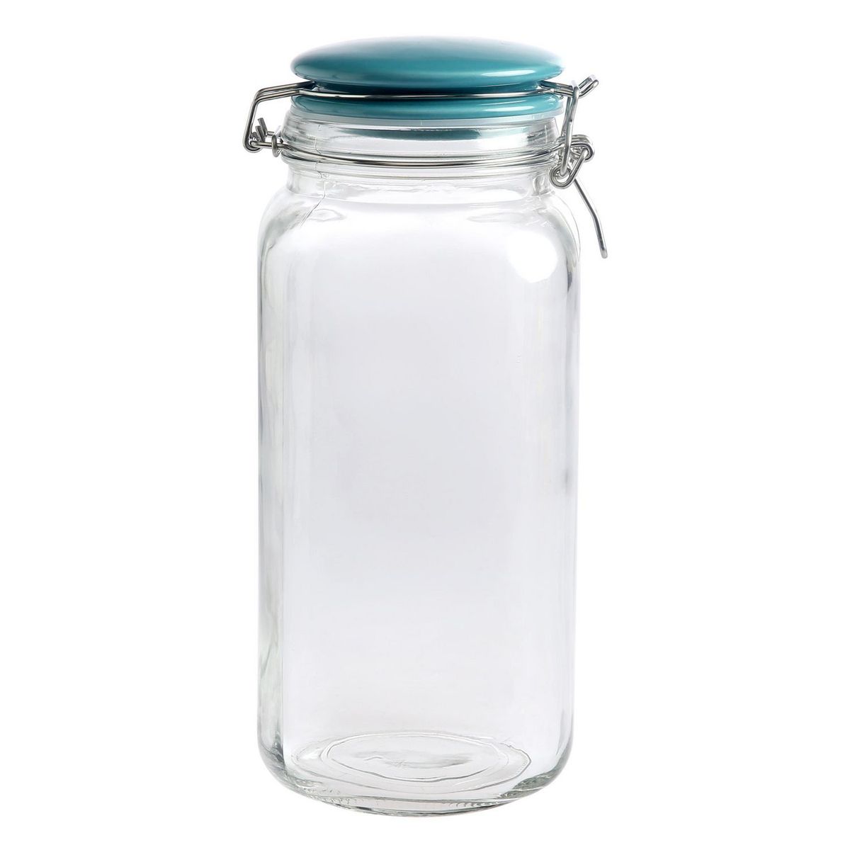 JUST HOME COLLECTION - Frasco De Vidrio 2.1L C/Tp Cer Azul