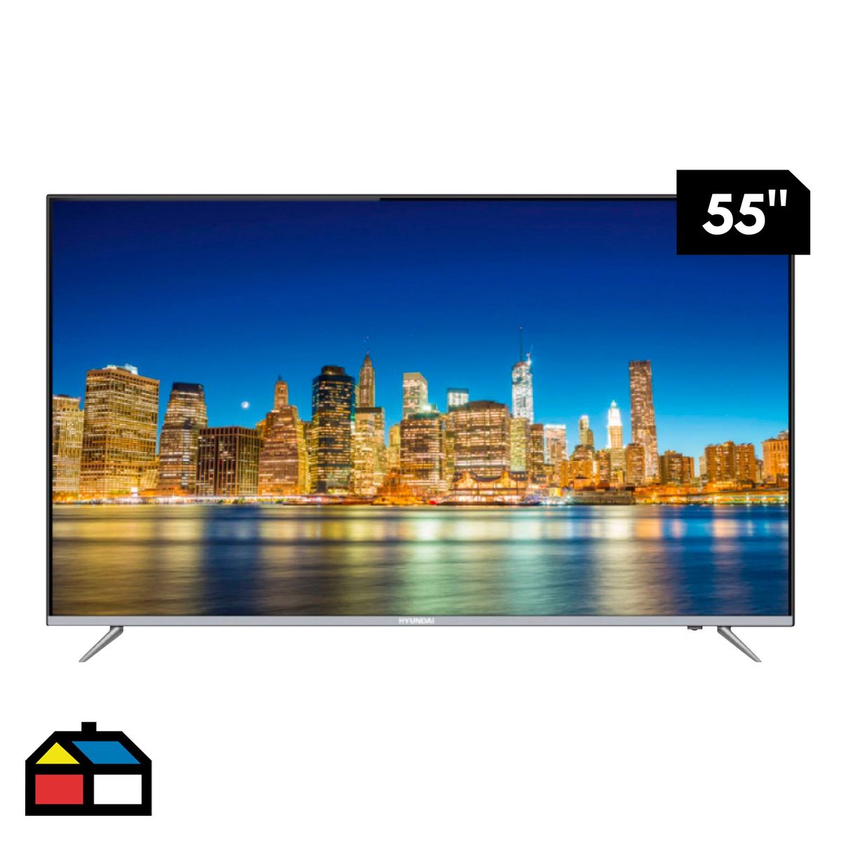 HYUNDAI - Televisor Hyundai UHD Smart 55" HYLED5521W4KM (2021)