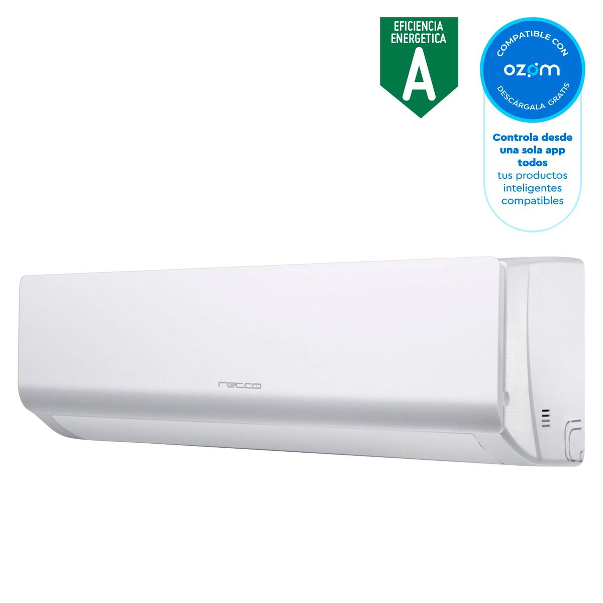 WURDEN - Aire Acondicionado Wurden Split 9000 BTU Inverter Smart Wi-Fi