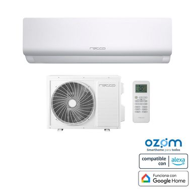 Aire Acondicionado Recco Split 9000 BTU On/Off Smart Wi-Fi