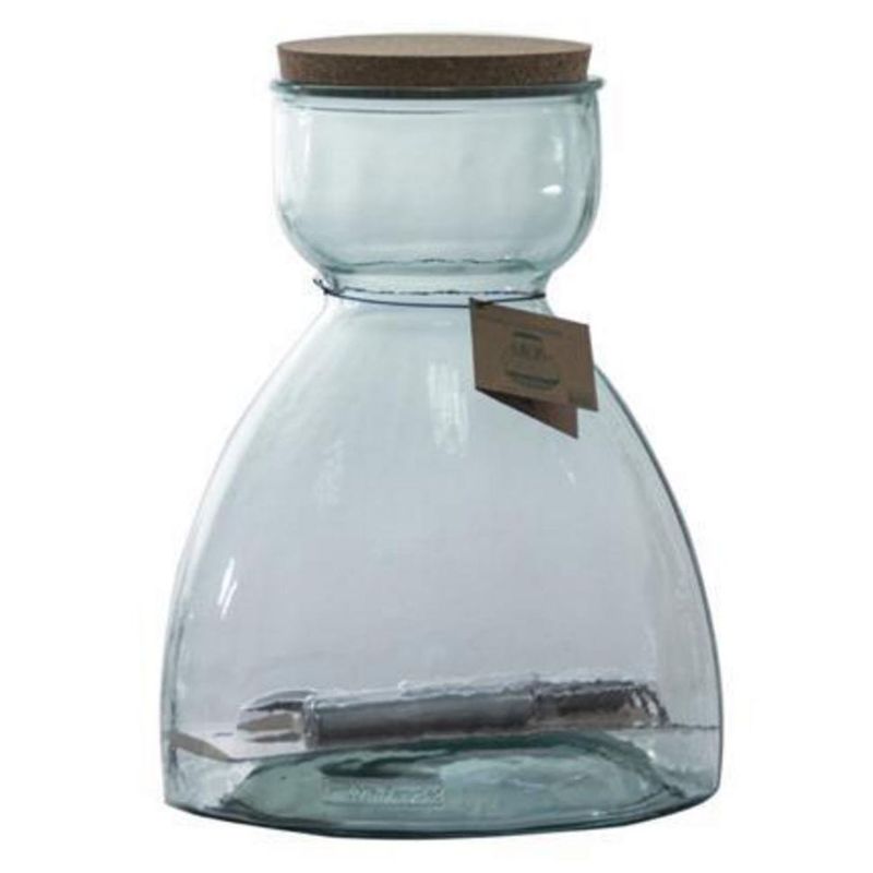 VIDRIOS SAN MIGUEL - Set Terrario Sena Vidrio Transparente 27x34x27cm