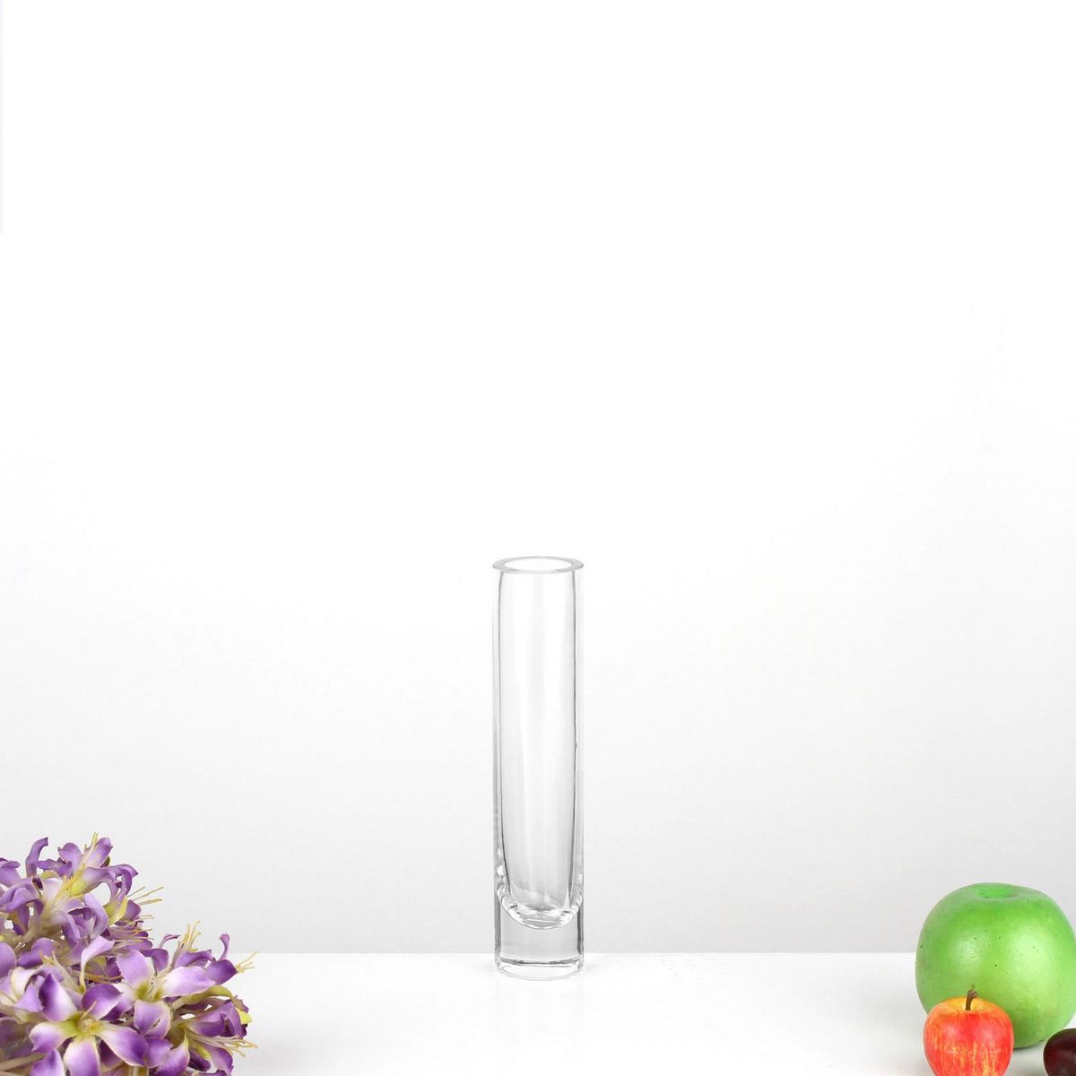 JUST HOME COLLECTION - Florero Uniflor Vidrio Transparente 4x18cm