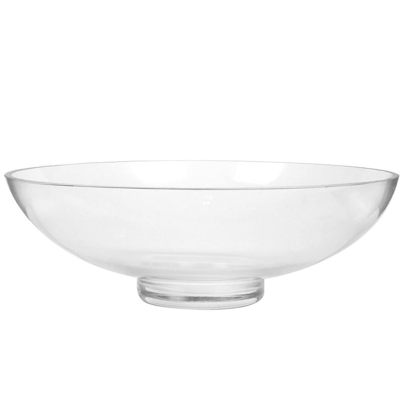 JUST HOME COLLECTION - Bowl de Vidrio Transparente 27.8x9cm