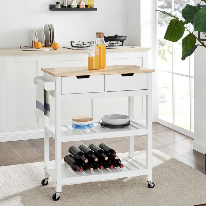 JUST HOME COLLECTION - Mueble Móvil de Cocina Alexa 84x89cm