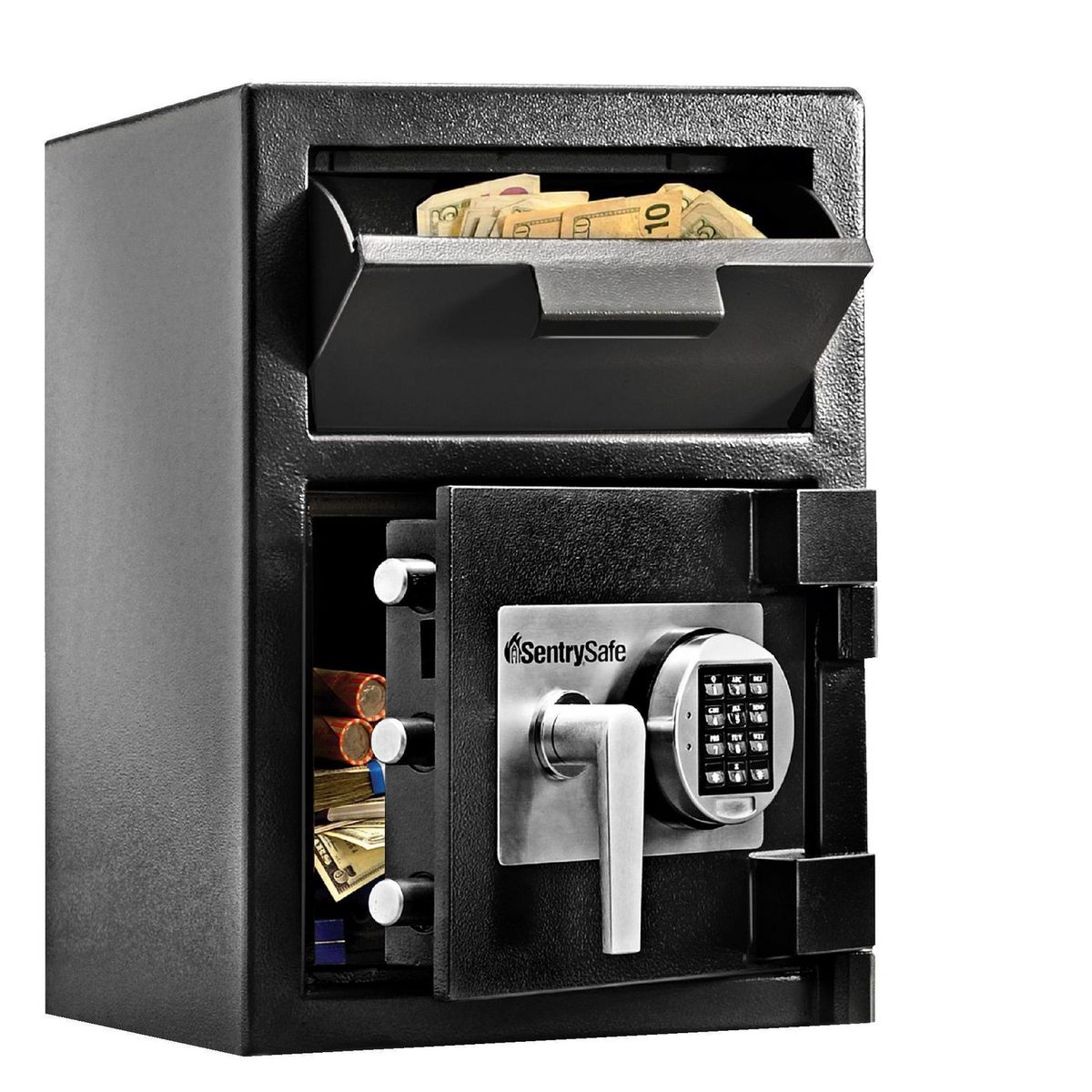 SENTRYSAFE - Caja Fuerte Electrónica con Bandeja Depósito SentrySafe 26.64L