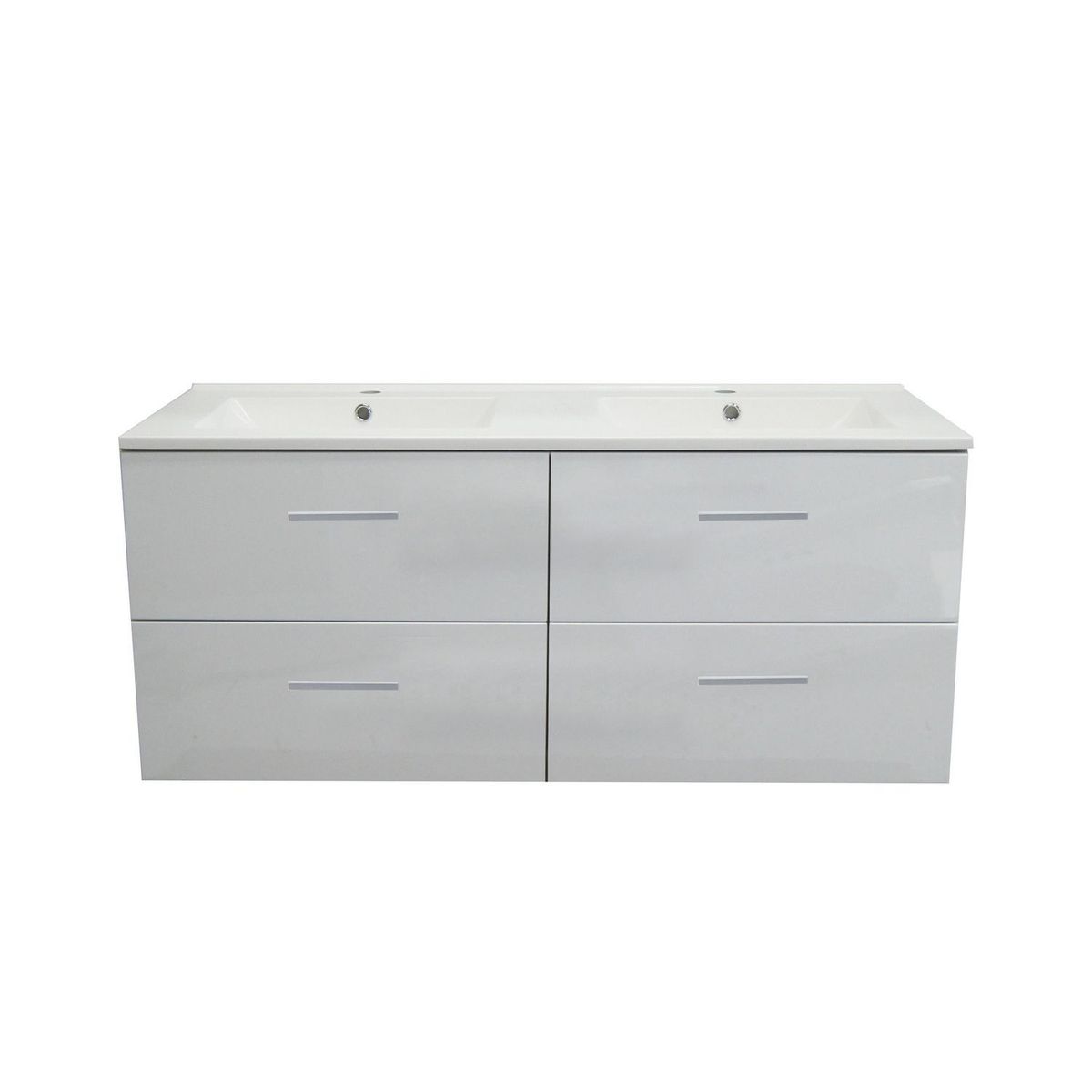 SENSI DACQUA - MB Baño 2 Lavamanos Key 60x46x52cm Blanco