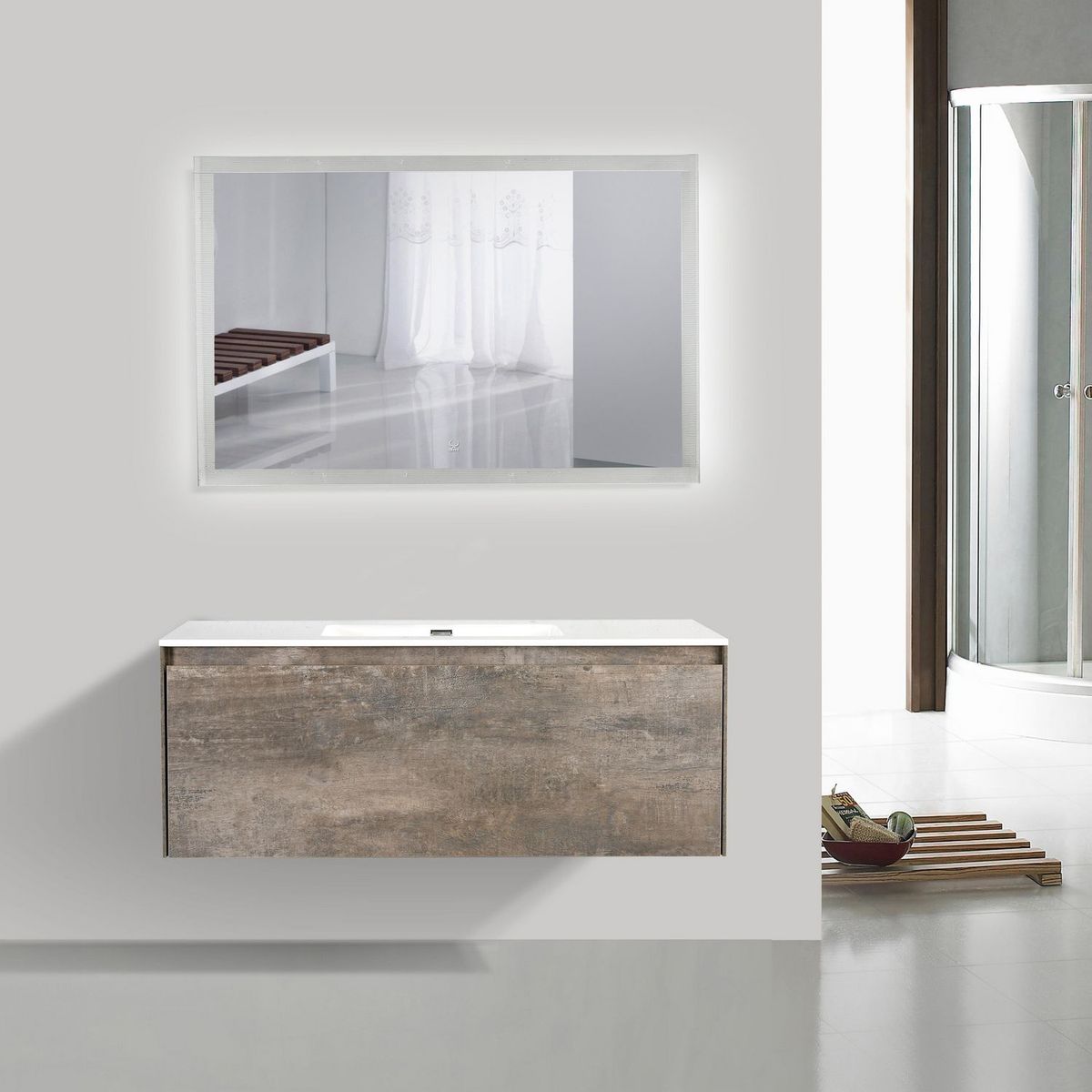 SENSI DACQUA - Mueble de Baño LVM Slim 119x47.4x46cm