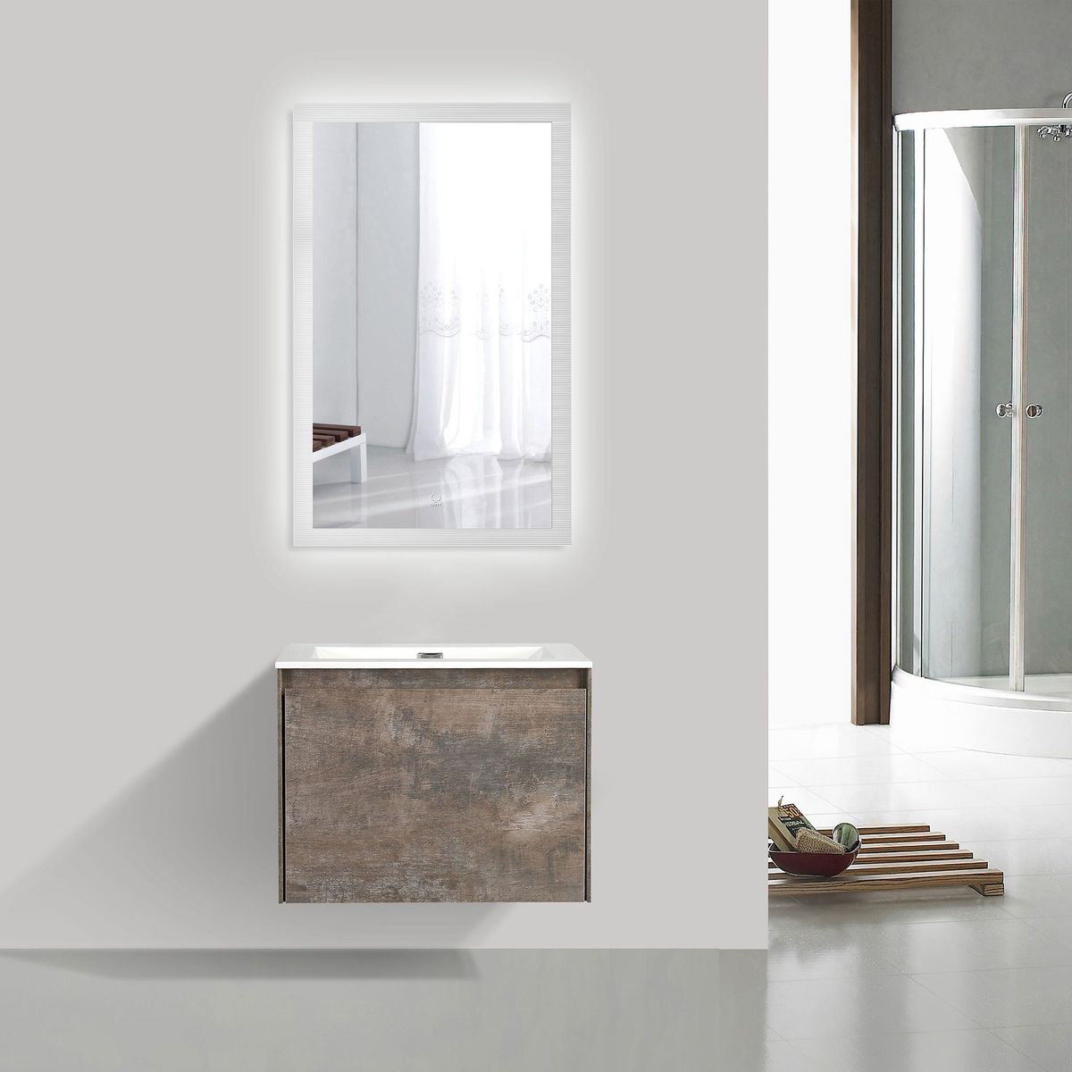 SENSI DACQUA - Mueble de Baño LVM Slim 59.2x47.4x46cm