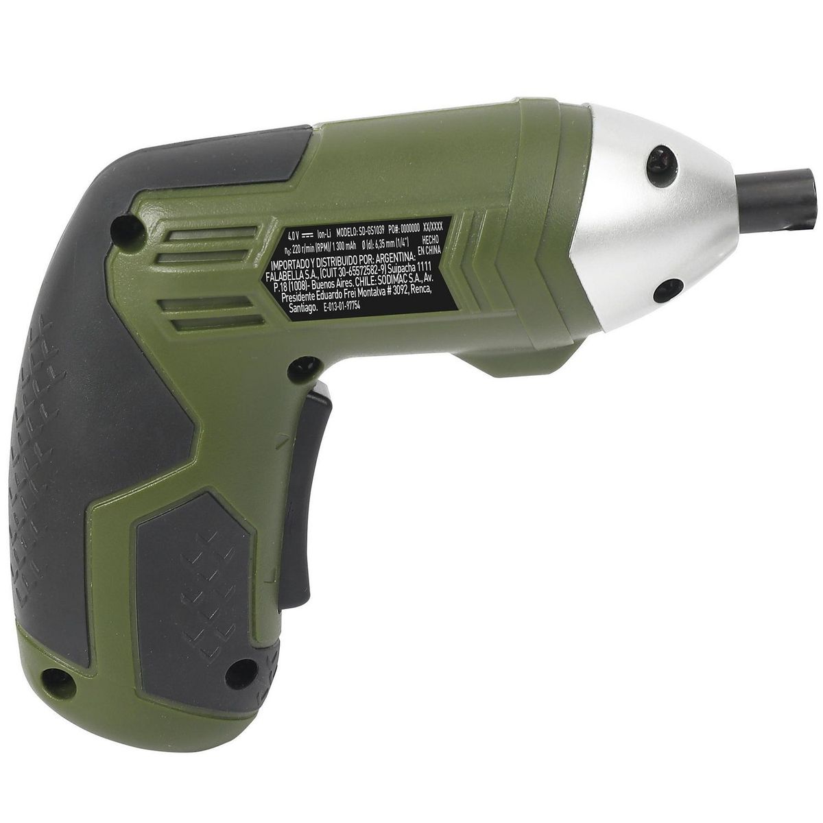 BAUKER - Atornillador Fijo Inalámbrico 6.35mm 4V Con USB Bauker