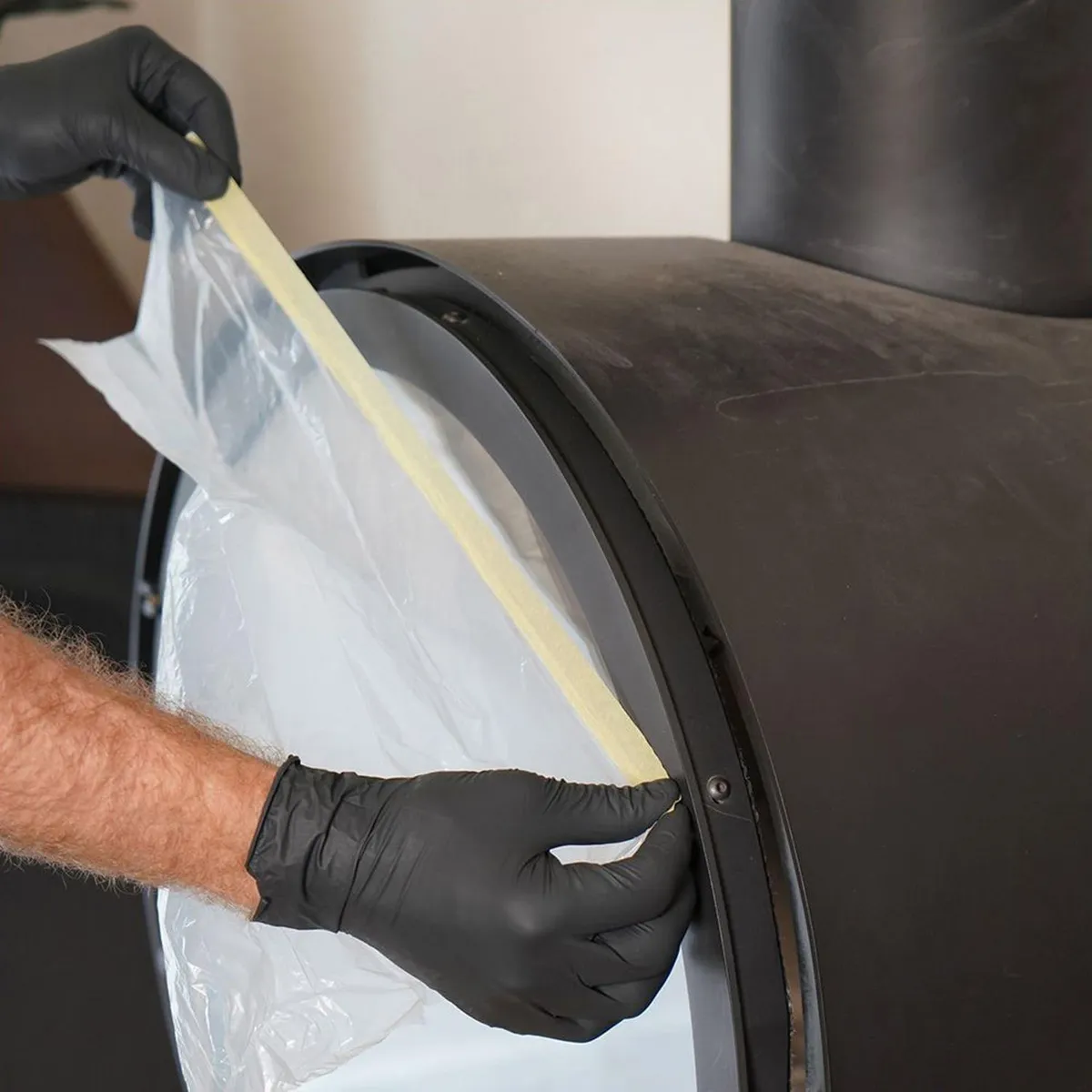 MONTANA COLORS - Spray Pintura Negra Alta Temperatura 400ml