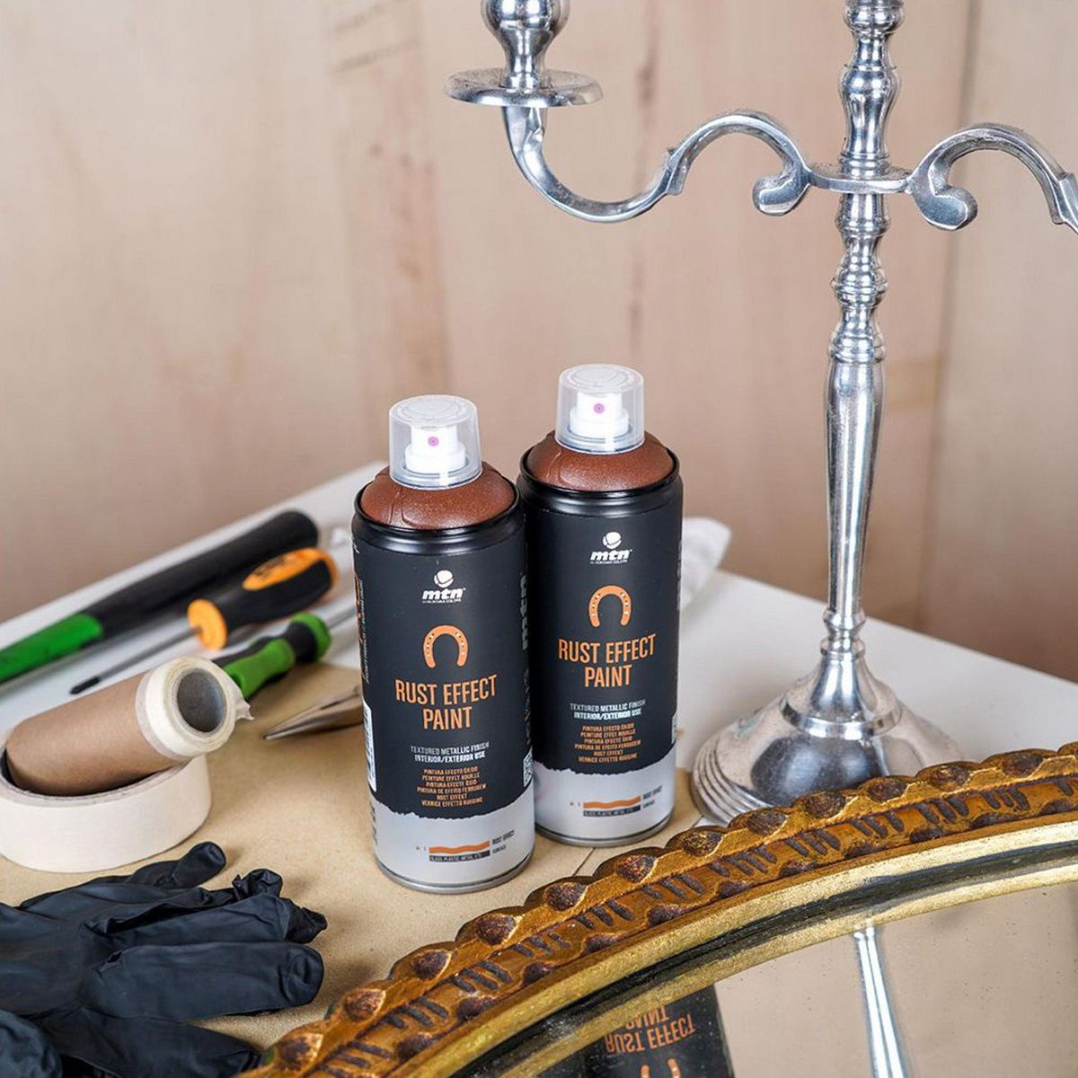 MONTANA COLORS - Spray Pintura Efecto Óxido Rojizo 400ml