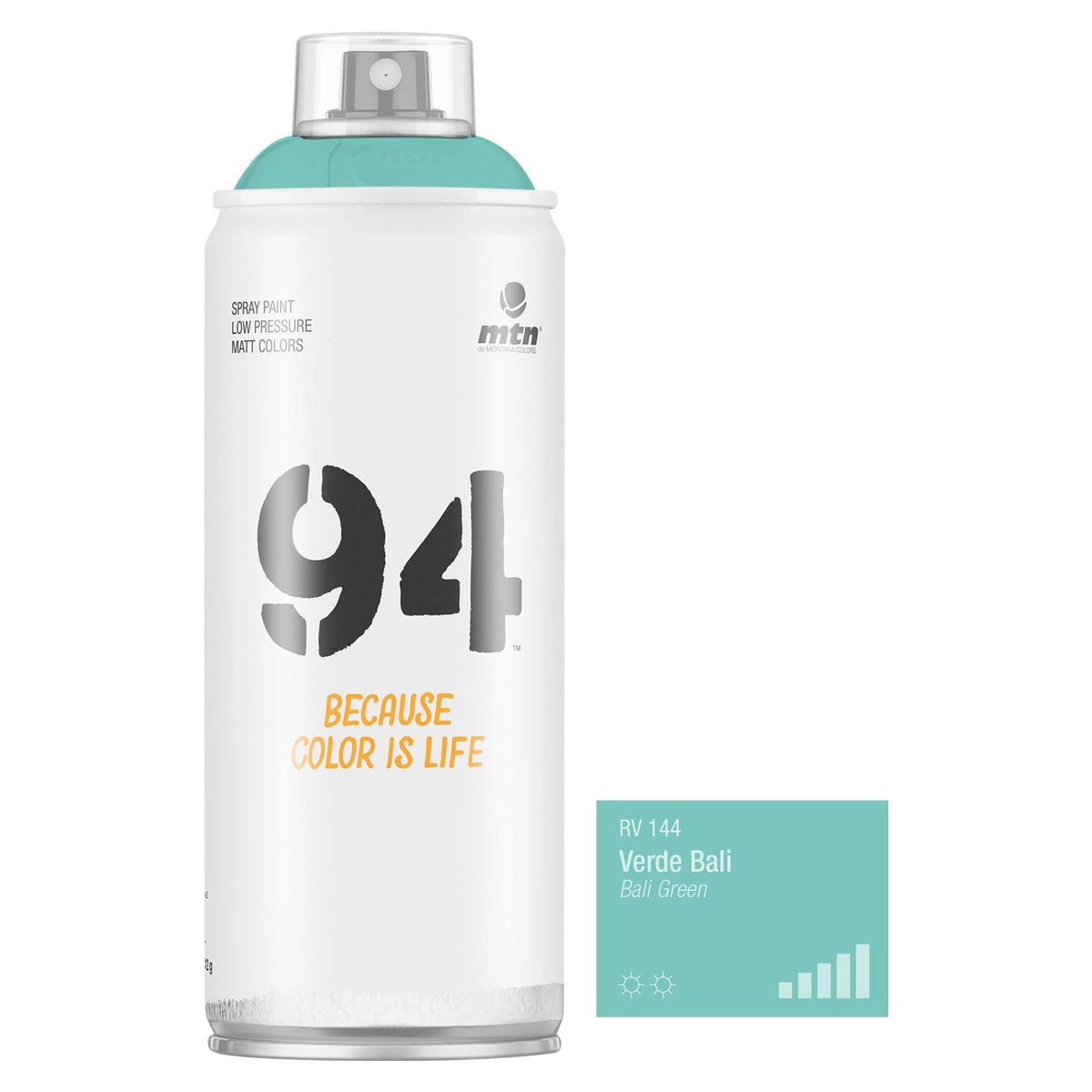 MONTANA COLORS - Pintura en Spray MTN 94 Verde Bali 400ml