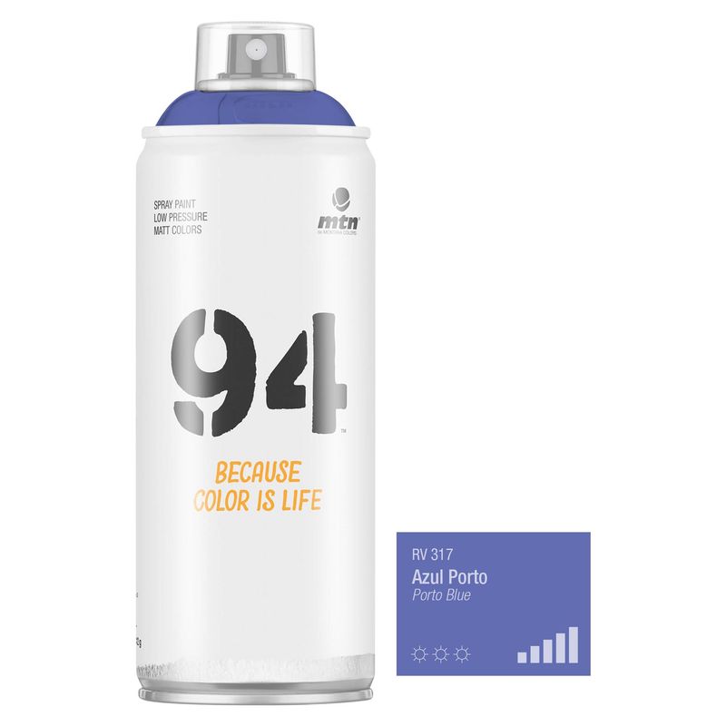 MONTANA COLORS - Pintura en Spray MTN 94 Azul Porto 400ml