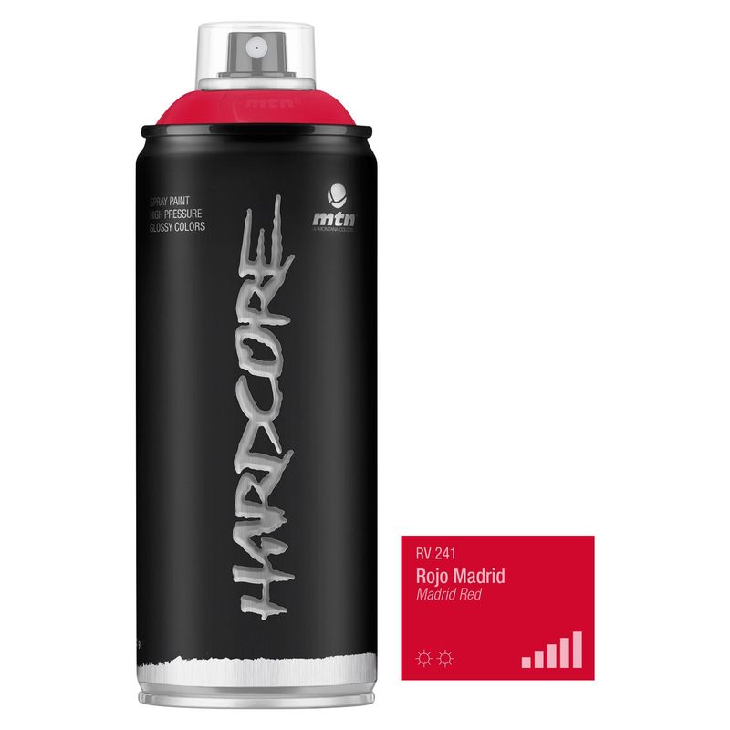 MONTANA COLORS - Pintura Spray Rojo Madrid 400ml