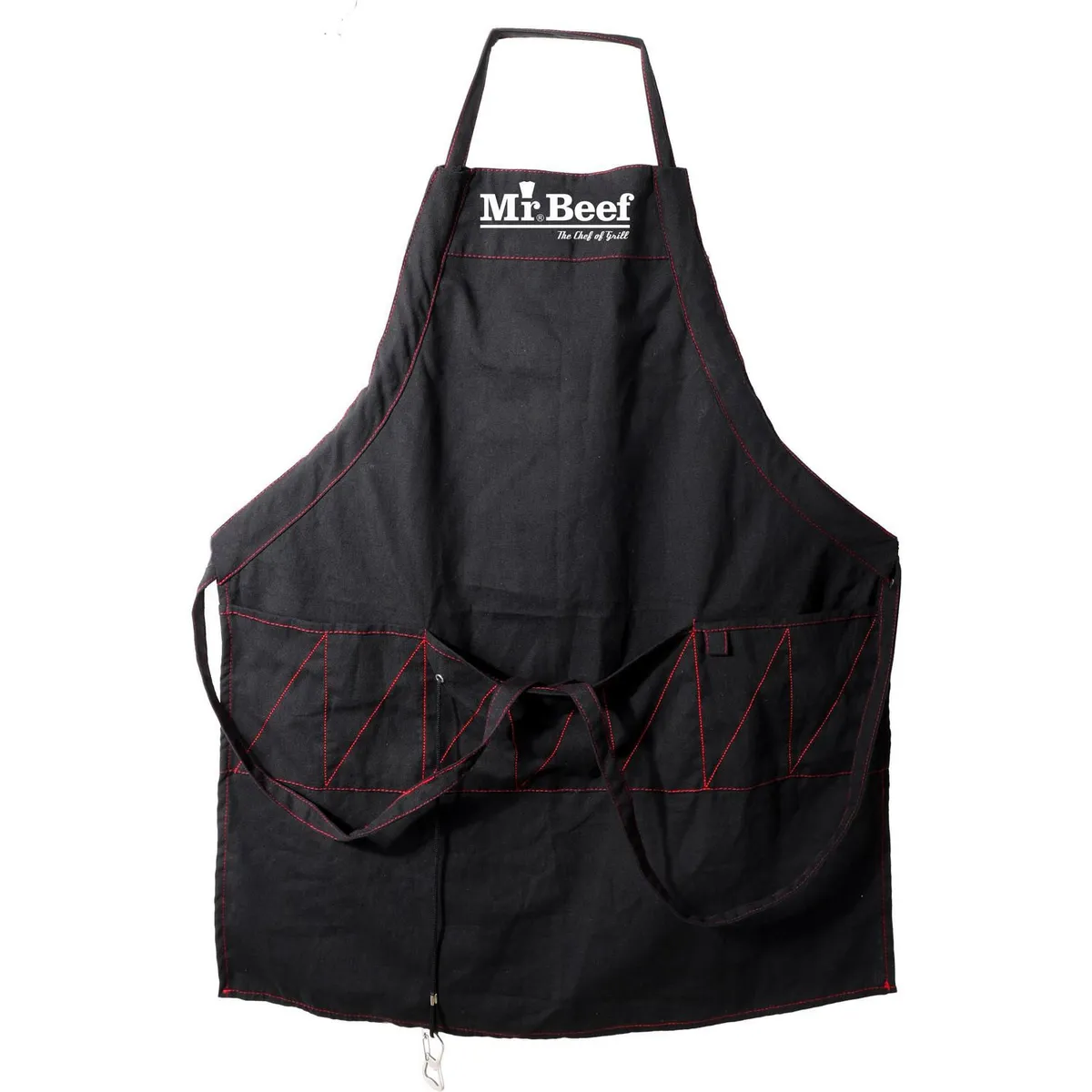 MR BEEF - Mandil para Parrilla con Destapador Mr Beef