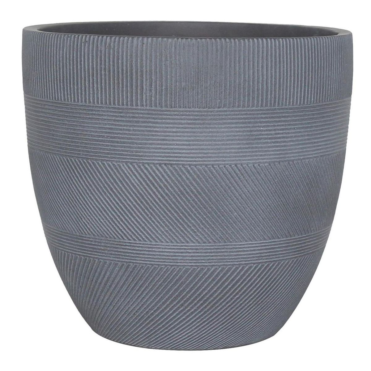 JUST HOME COLLECTION - Maceta Viena Gris 42x39cm