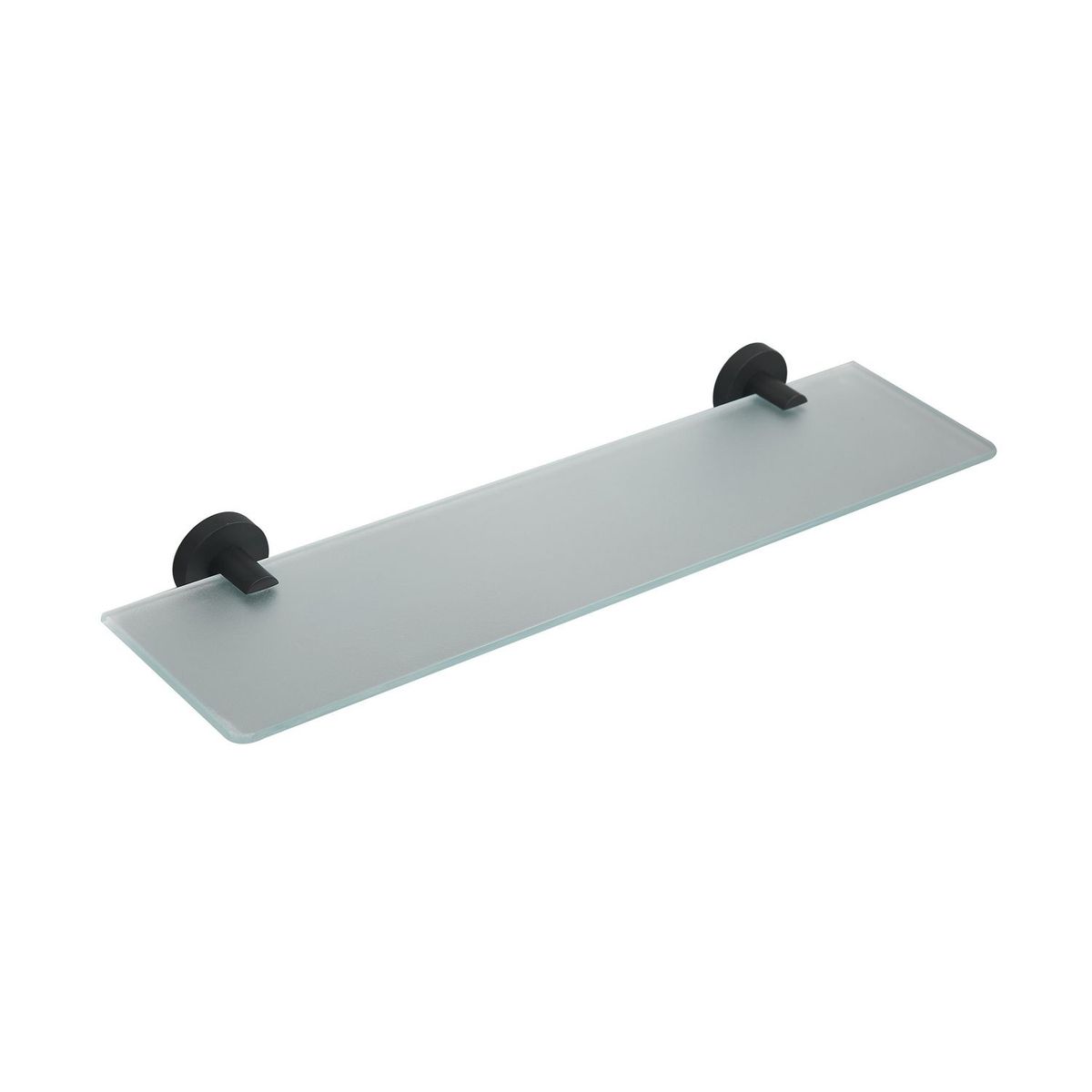 SENSI DACQUA - Repisa Vidrio Chicago Negro Mate