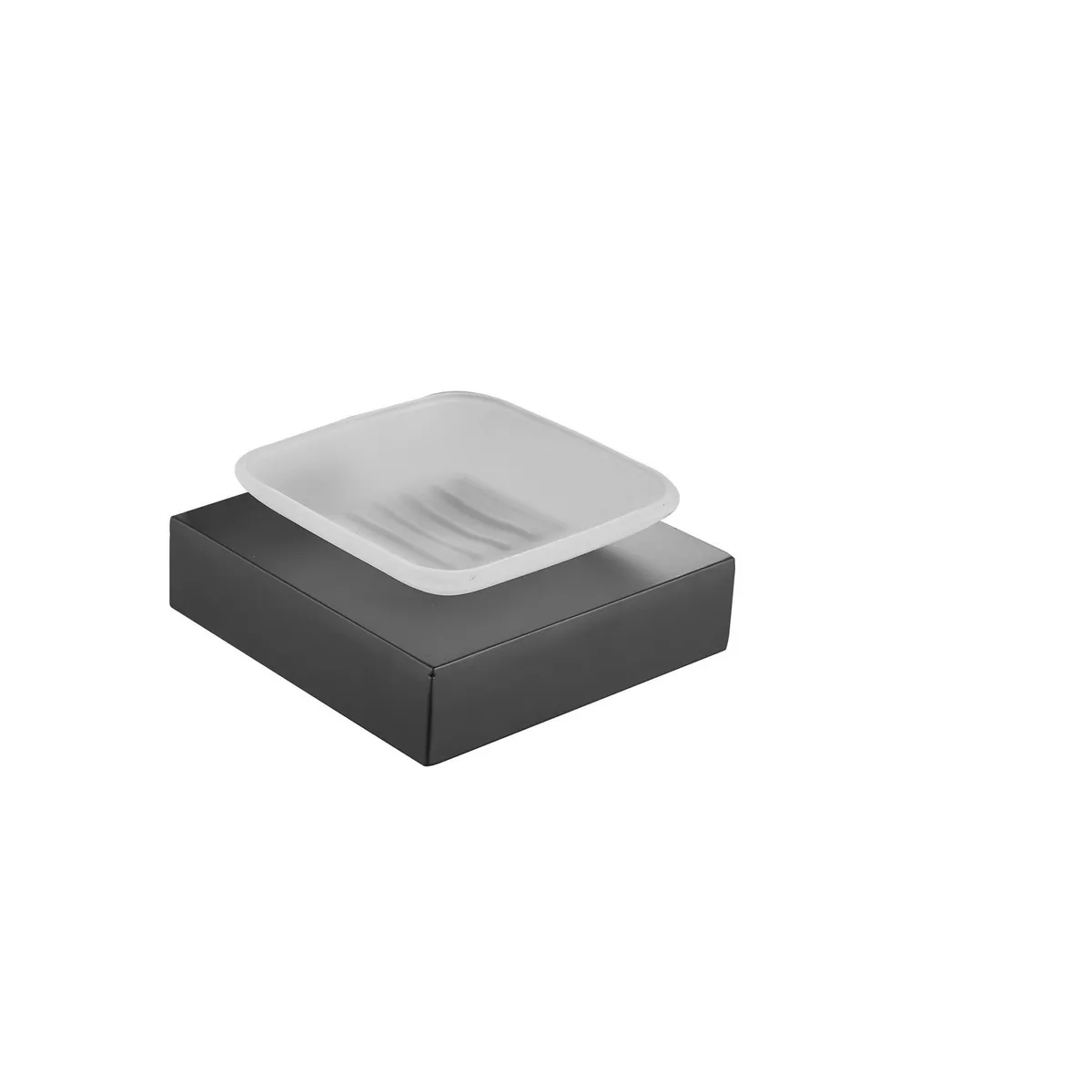 SENSI DACQUA - Porta Jabón NewYork Negro Mate