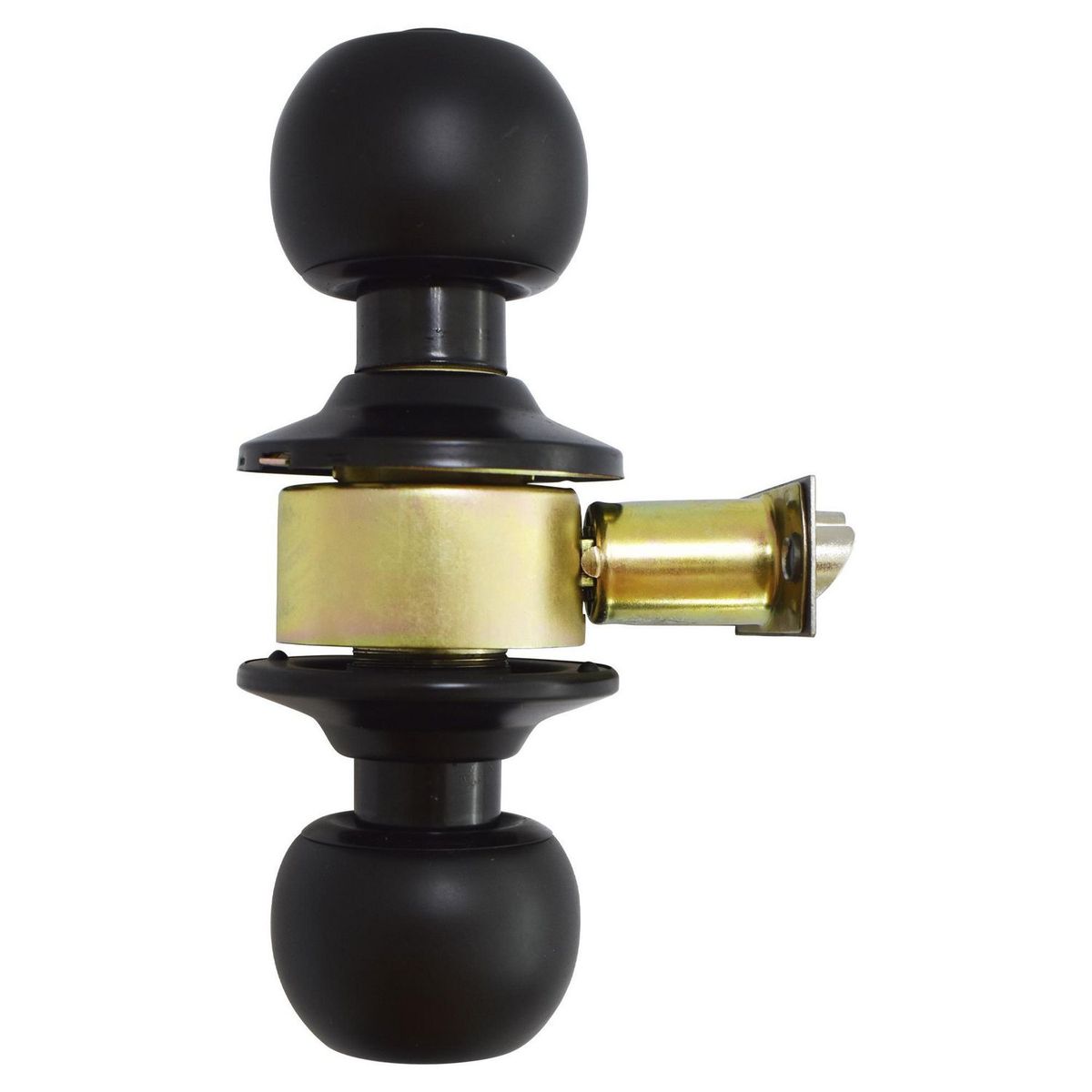 FIXSER - Cerradura de Pomo Dormitorio Negro