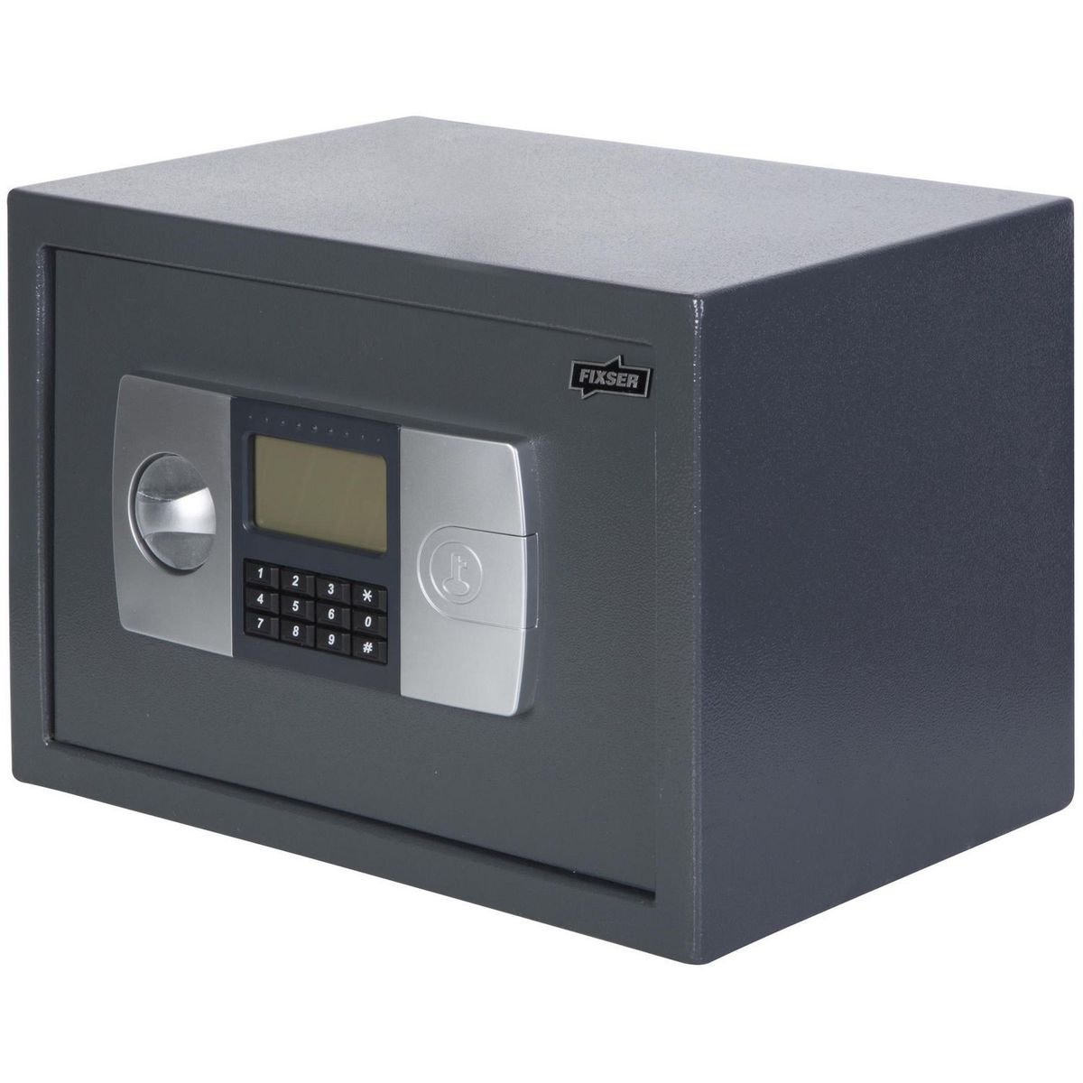 FIXSER - Caja Fuerte Digital con Panel LCD Fixser 16.3l