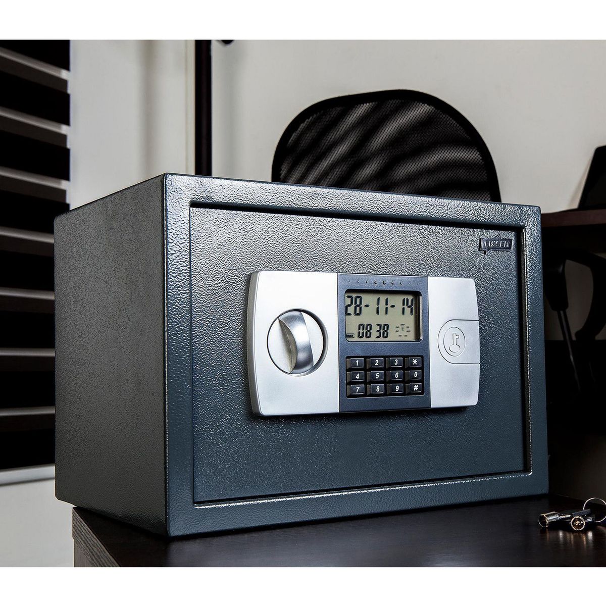 FIXSER - Caja Fuerte Digital con Panel LCD Fixser 16.3l