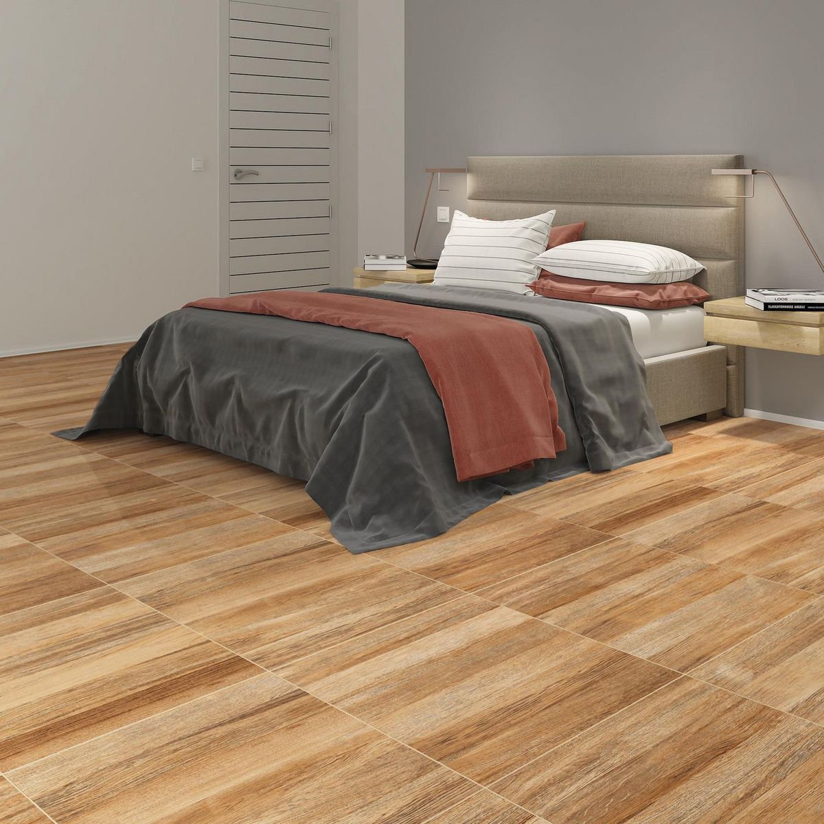 HOLZTEK - Cerámica Adorate Plus Marrón 62x62 2.32 m2 para piso