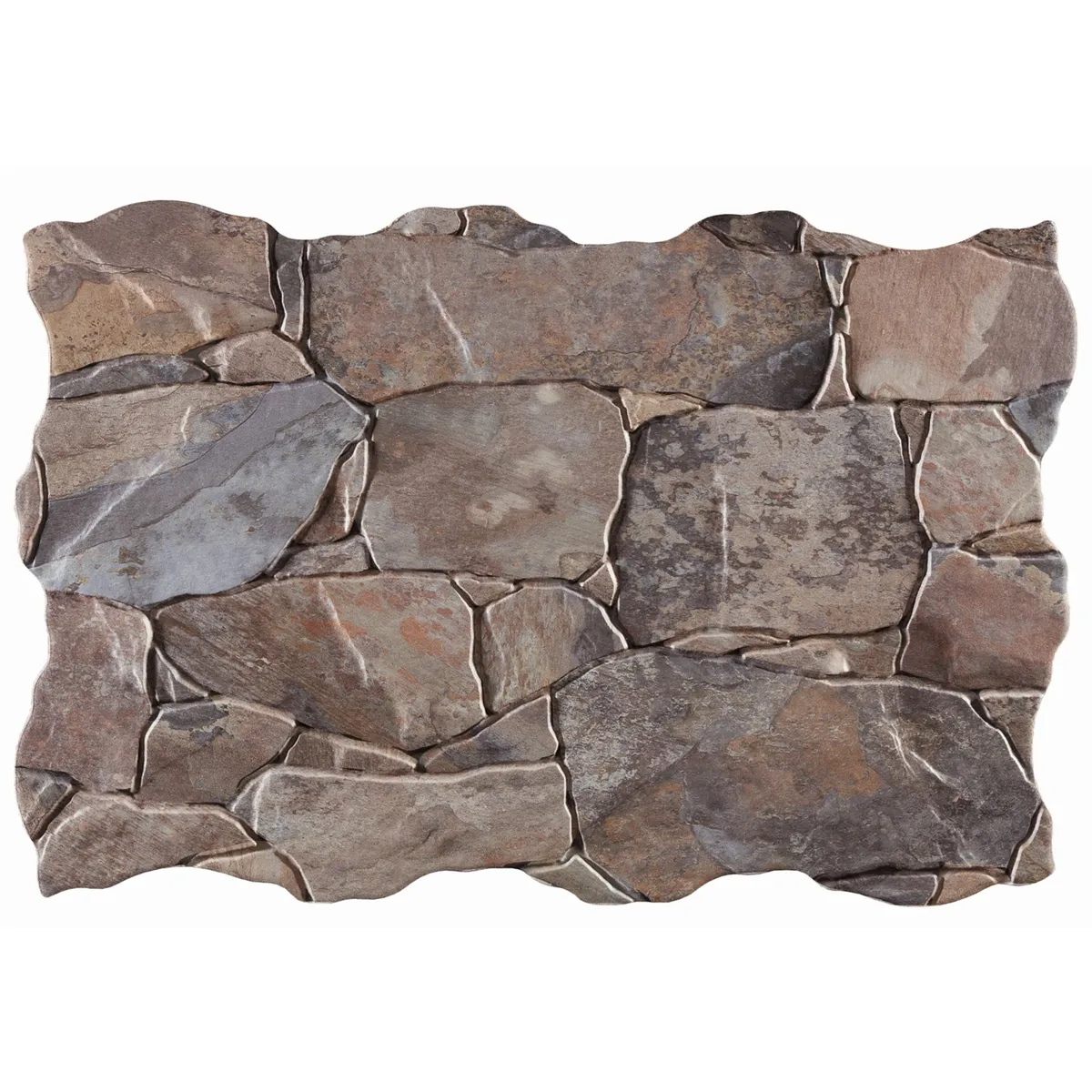 PAMESA - Cerámica Marrón Fachaleta 35x52cm 1.5 m2 Britania Marengo