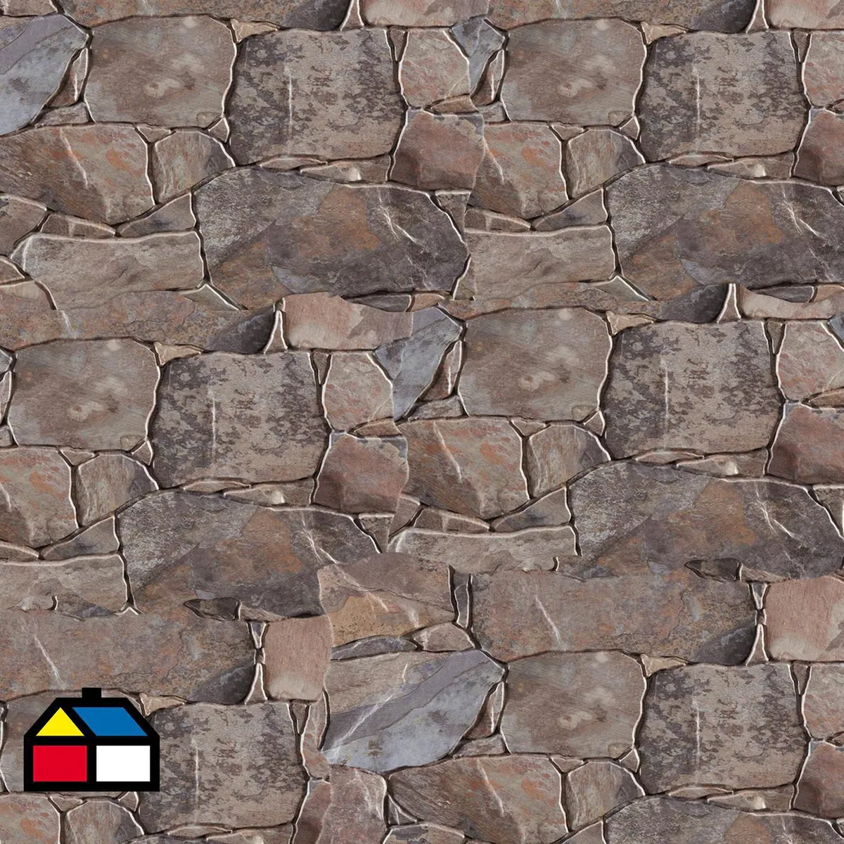 PAMESA - Cerámica Marrón Fachaleta 35x52cm 1.5 m2 Britania Marengo