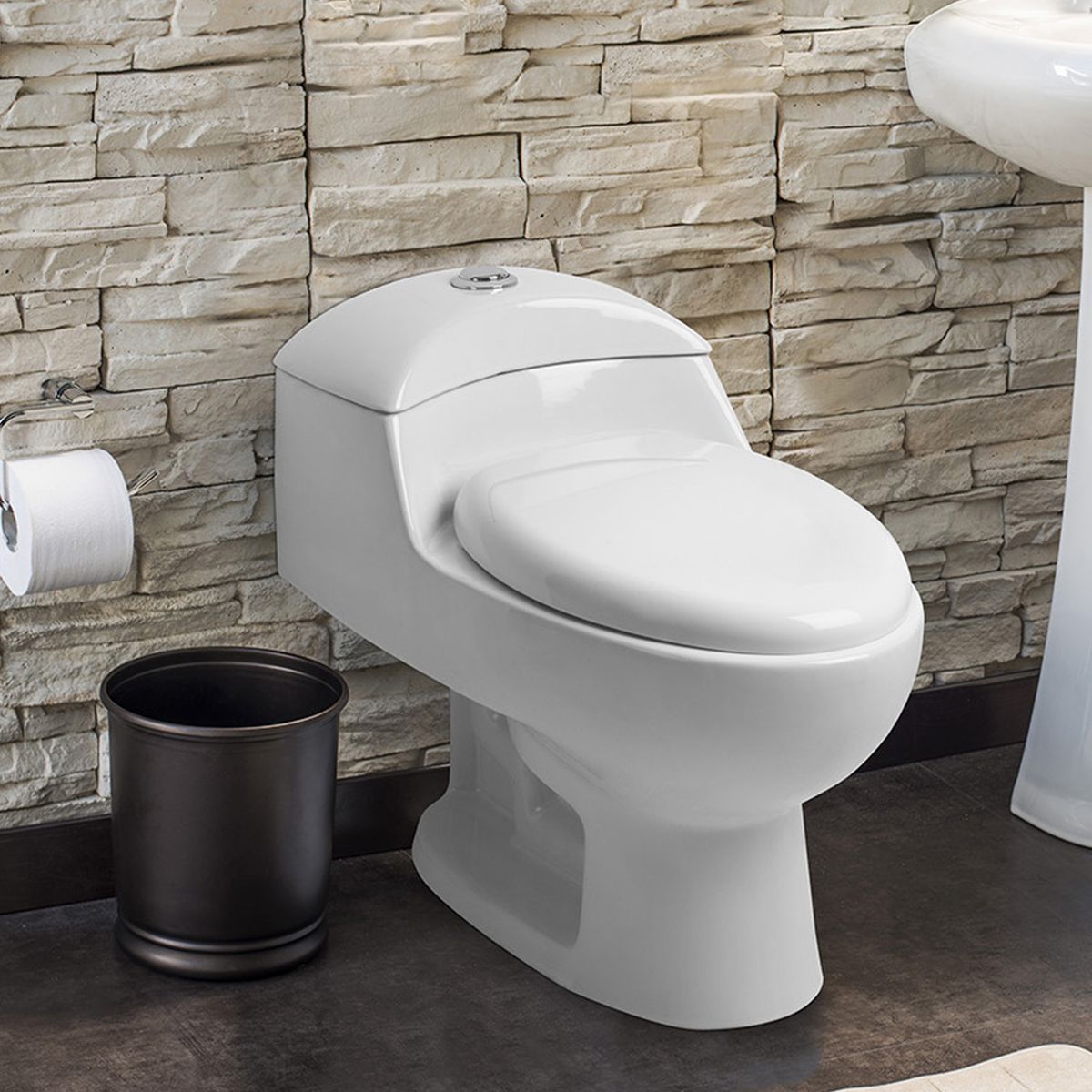 WC Inodoro One Piece Lara Blanco, marca SENSI DACQUA - Foto Principal