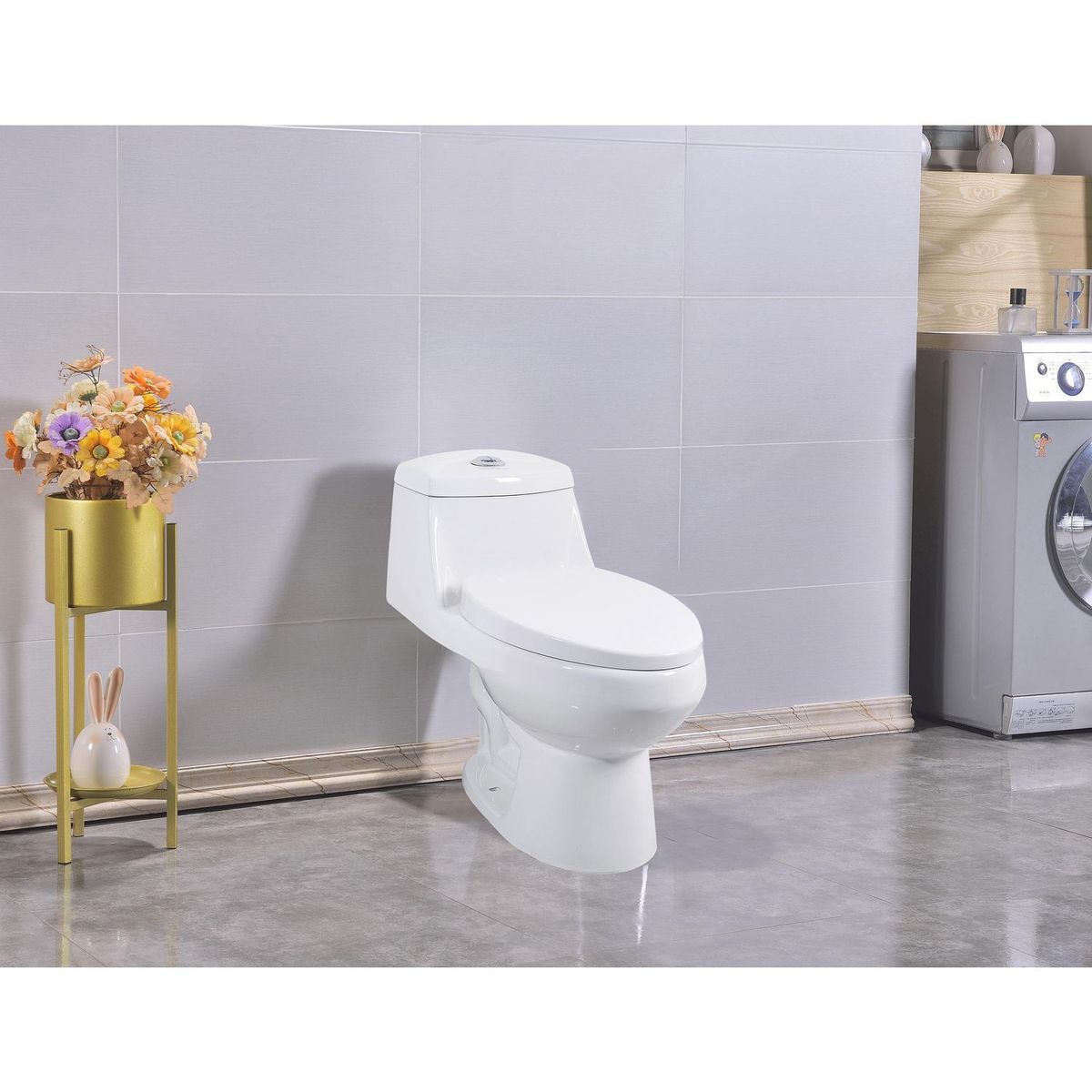 SENSI DACQUA - Inodoro One Piece Vinciny Blanco