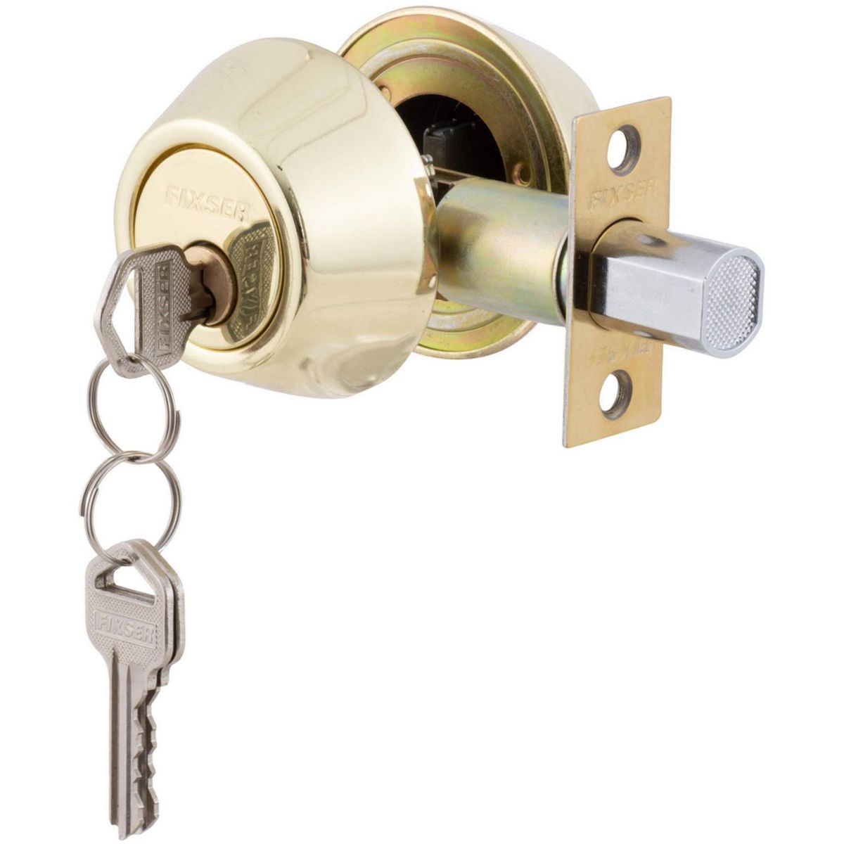 FIXSER - Cerrojo de Llave - Llave Bronce PUL Fixser