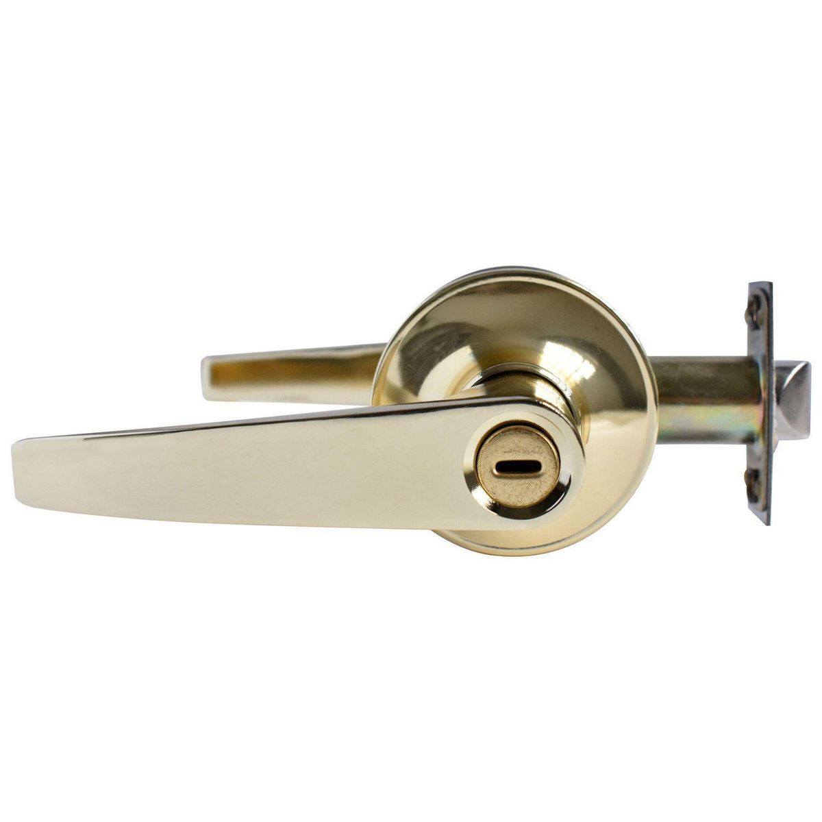 FIXSER - Cerradura de Manija Baño Dorado