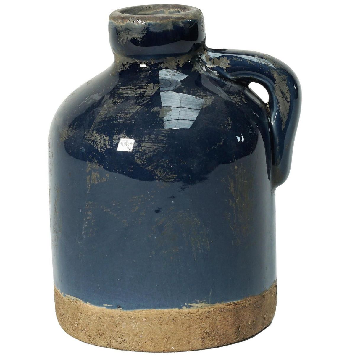 HOMY - Pr Botellón B&W Azul 15X18Cm