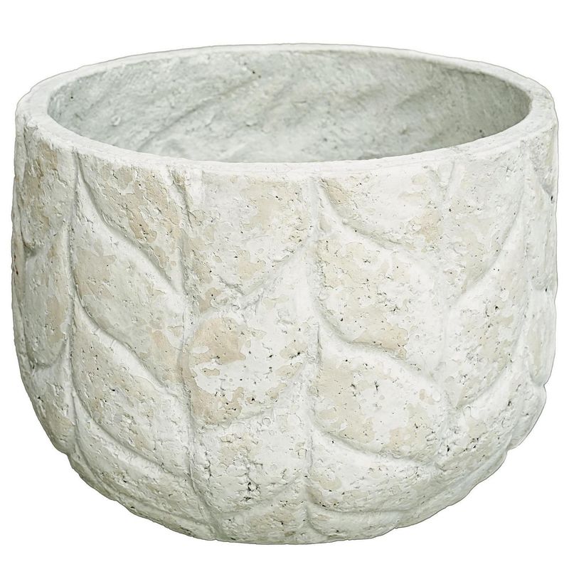 HOMY - Pr Macetero B&W Blanco 36x26 cm
