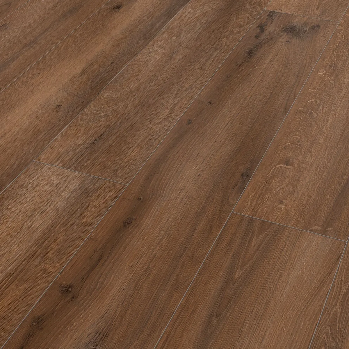 HOLZTEK - Piso Laminado Marrón Oscuro AC3 7mm 2.24m2