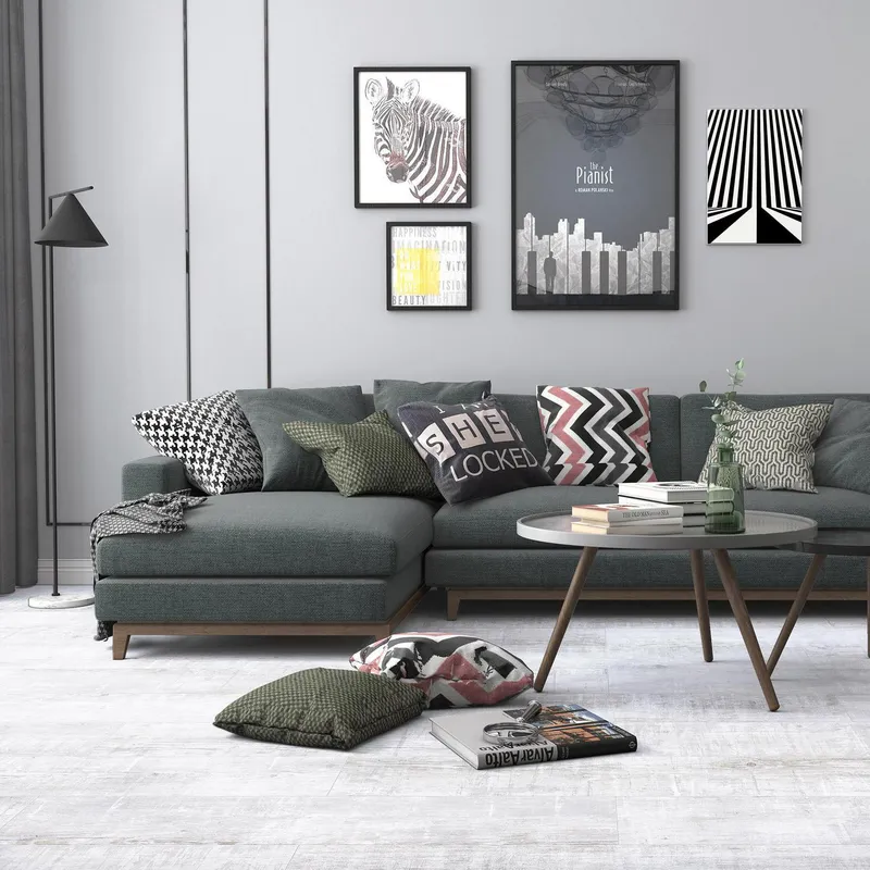 HOLZTEK -  8 mm Spruce Grey Grey 1.99 m2