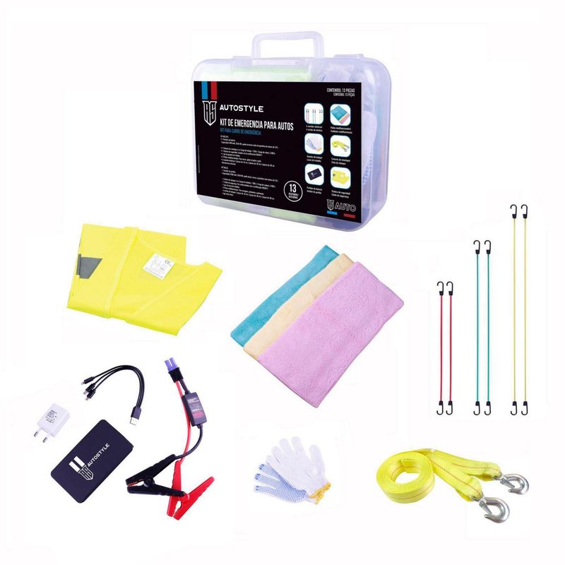 AUTOSTYLE - Kit de Emergencia para Autos