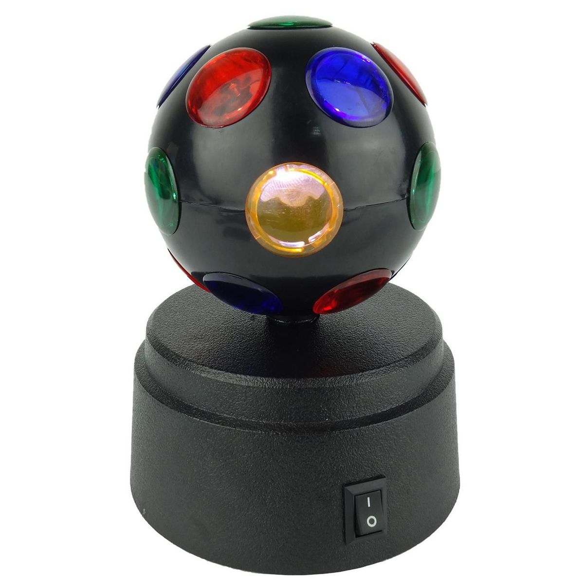 JUST HOME COLLECTION - Bola Led Disco Colores Negro