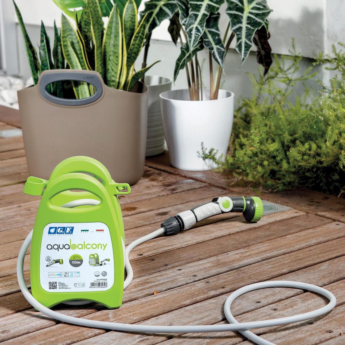 GF - Sb Set Manguera Balcony 10m Verde