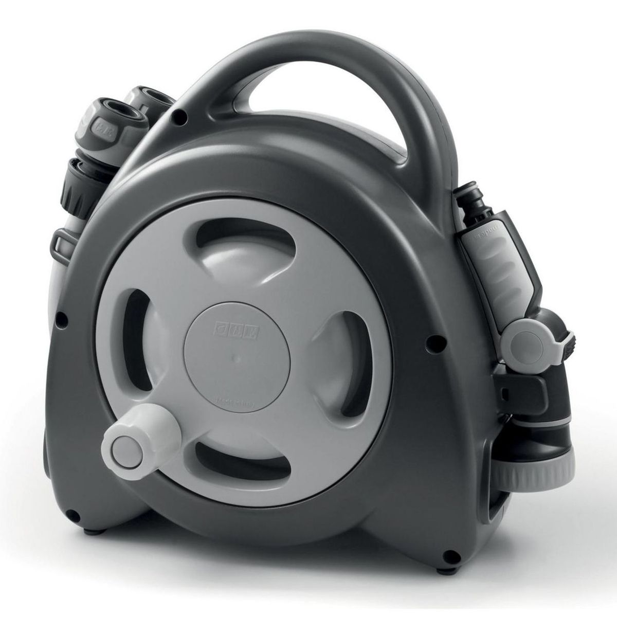 GF - SB Set Enrrollador de Manguera Portátil Gris 16.5m